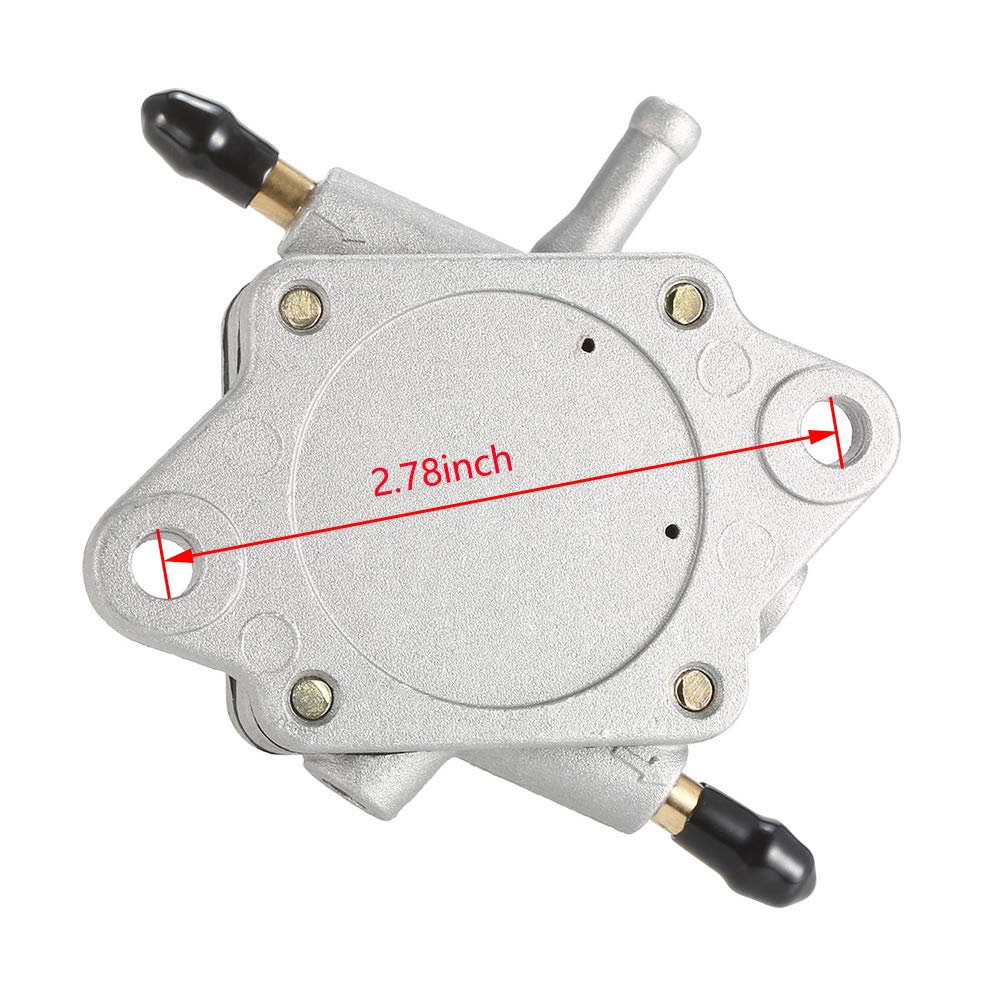 DFuerdivn G16 Fuel Pump for Yamaha G16 G20 G22 Golf Cart - 4 Cycle Engine, Includes Fuel Filter & Spark Plug Kit