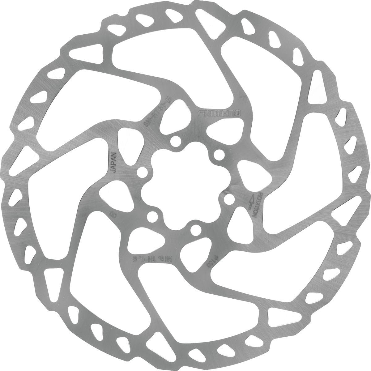 Shimano Sm-Rt66 Slx 6-Bolt Disc Brake Rotor (160-Mm)