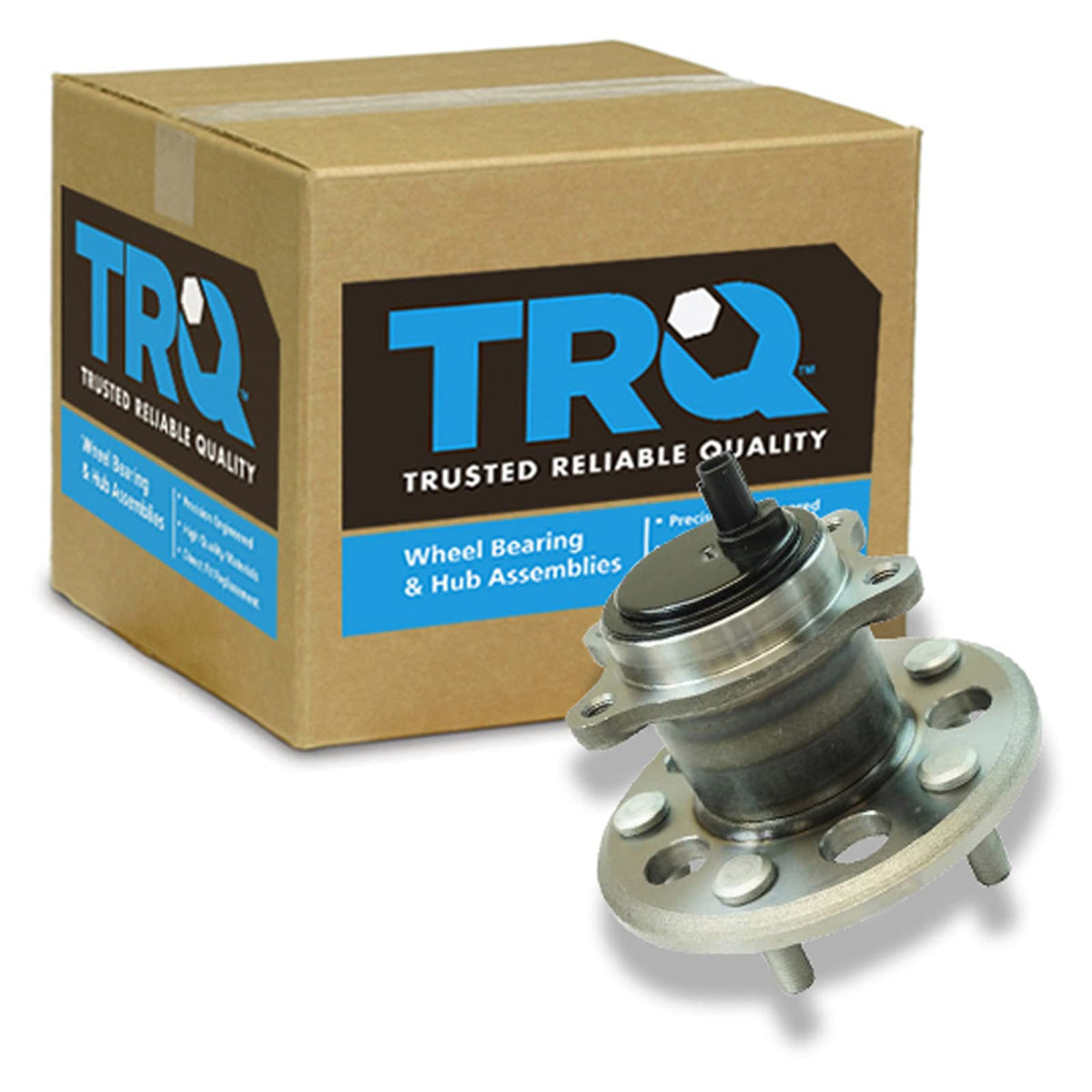 Trq Rear Right Wheel Hub Bearing Assembly Passenger Side Compatible With 2016-2018 Lexus Es300H Es350 2013-2018 Toyota Avalon 20