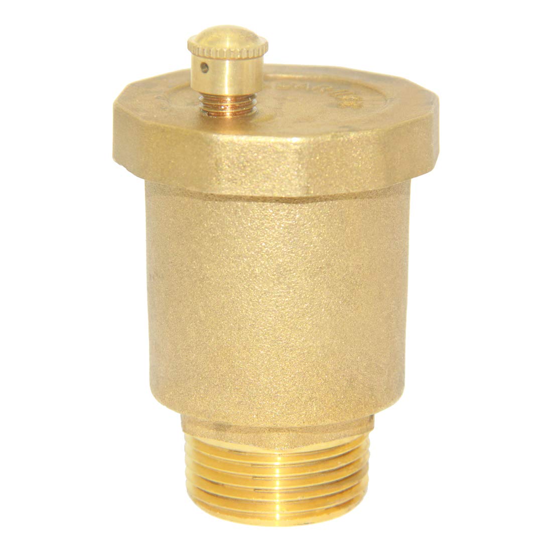 Beduan Brass 10500-Ve Automatic Float Valve, 1/2'' Male Thread Air Release Valve Air Bleeder Valve Vent Valve