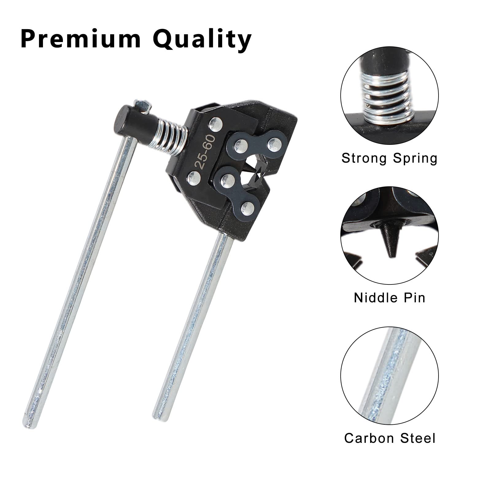 Donpida Roller Chain Breaker Holder Puller Cutter Tool Repair Removal Disassembly Kit For Motorcycle Bicycle Go Kart Atv Chains