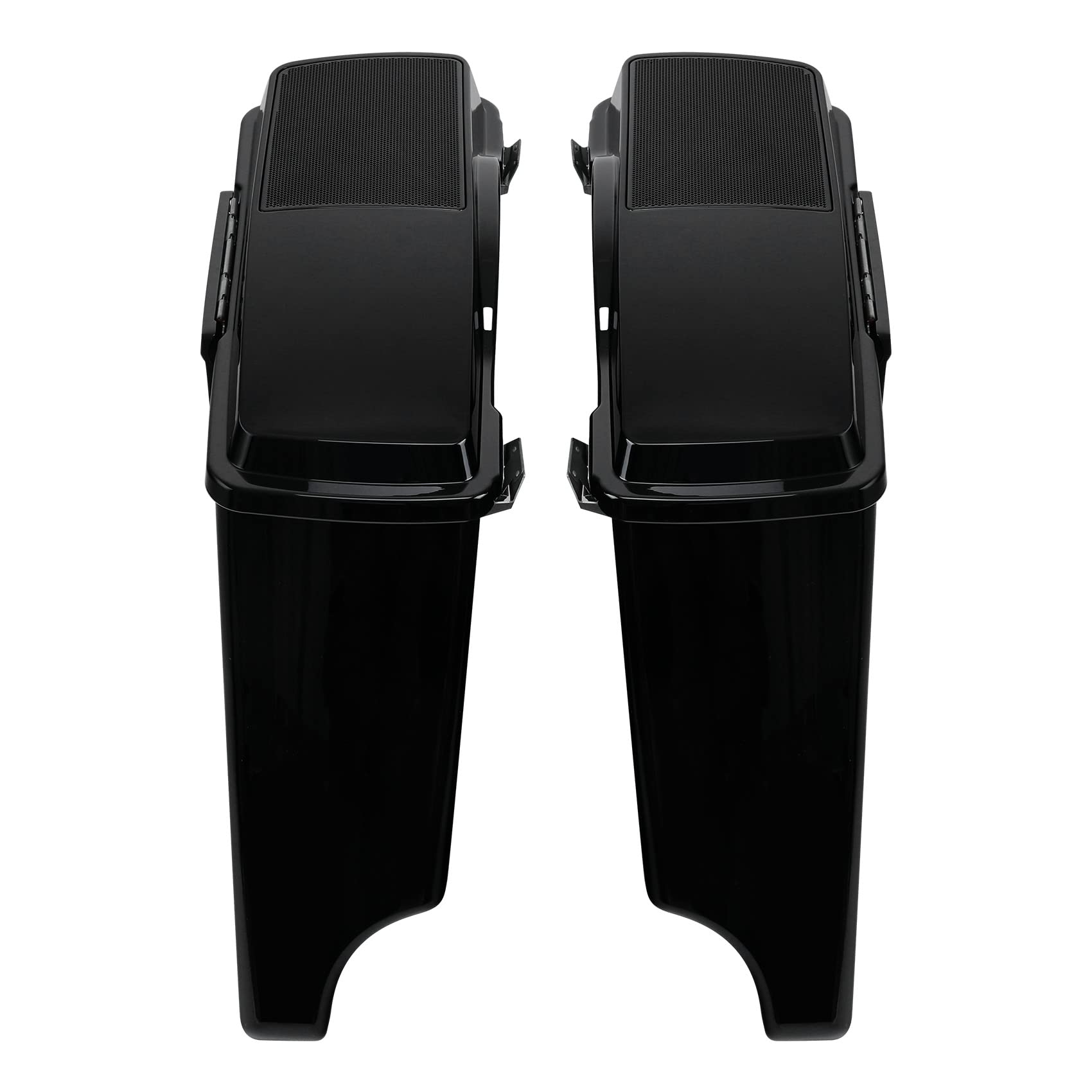 Tcmt 5'' Stretched Saddlebags Fit For Harley Road Glide 14-24 Velocity Red Sunglo