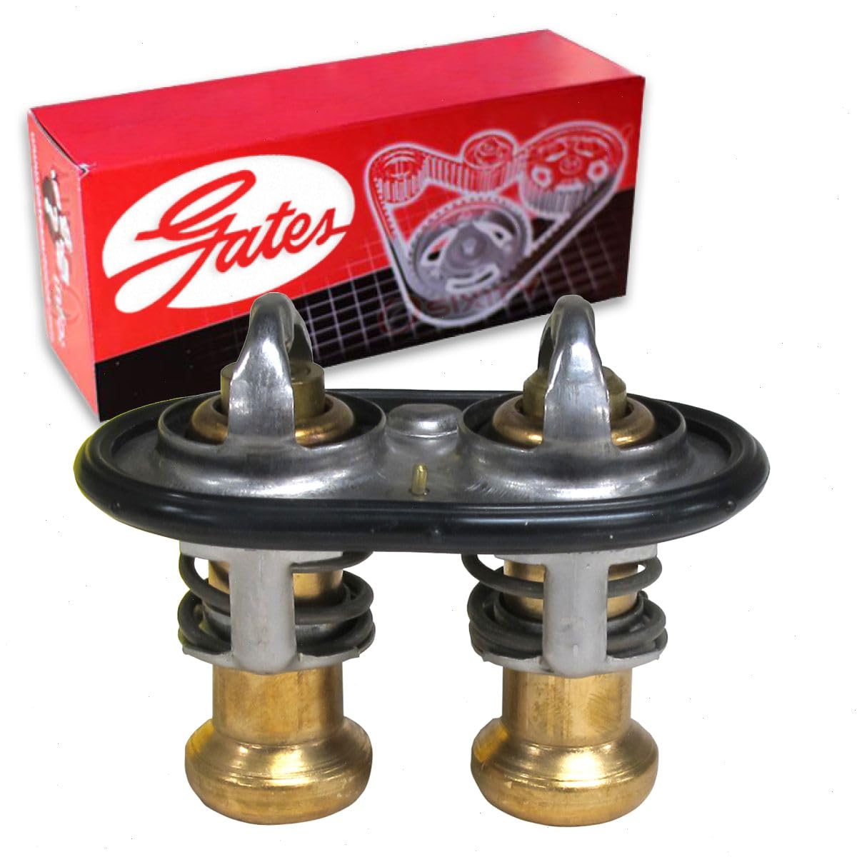 Gates Engine Coolant Thermostat compatible with Ford F-350 Super Duty 6.7L V8 2011-2019