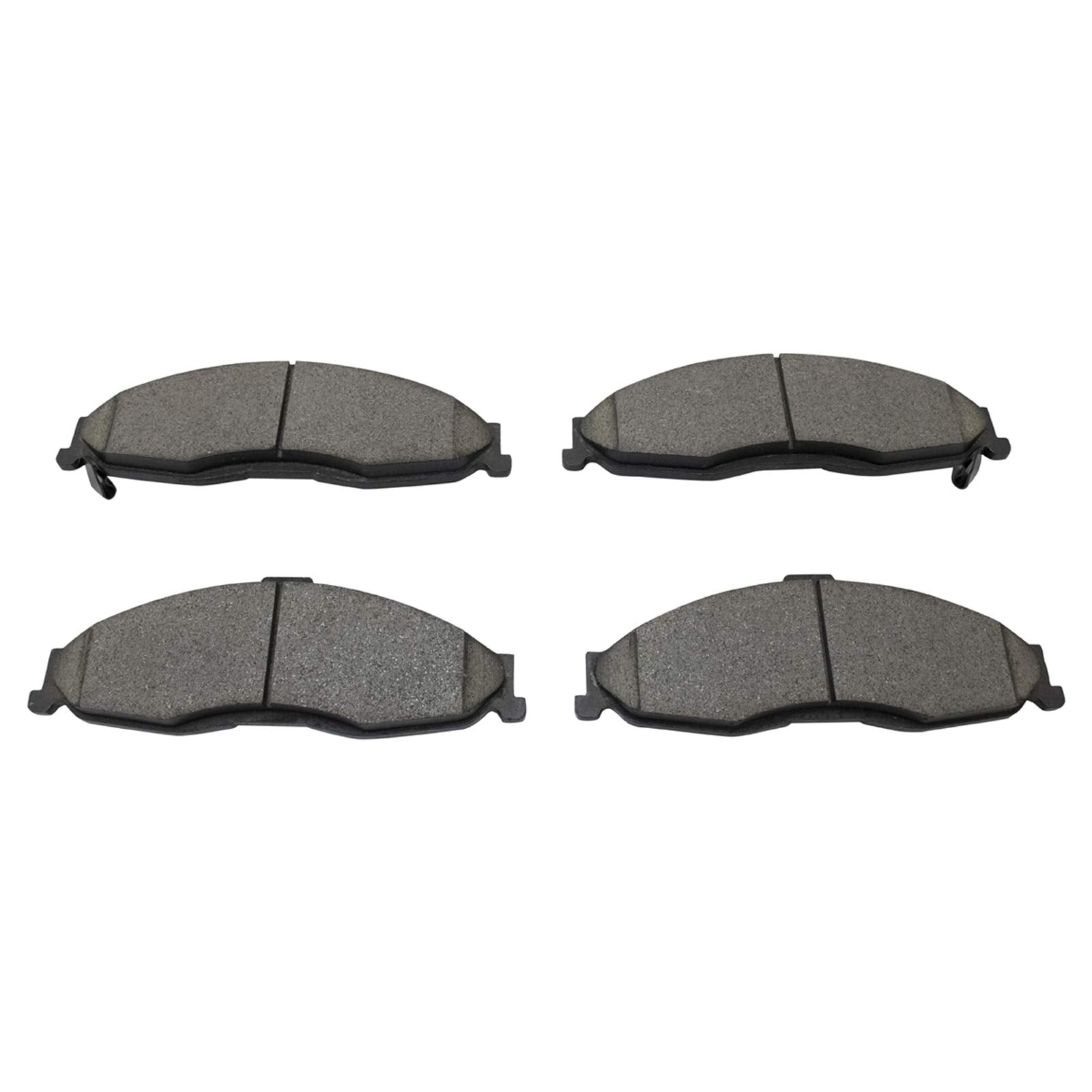 TRQ Front Brake Pads Ceramic Compatible with 1998-2002 Chevrolet Camaro Pontiac Firebird