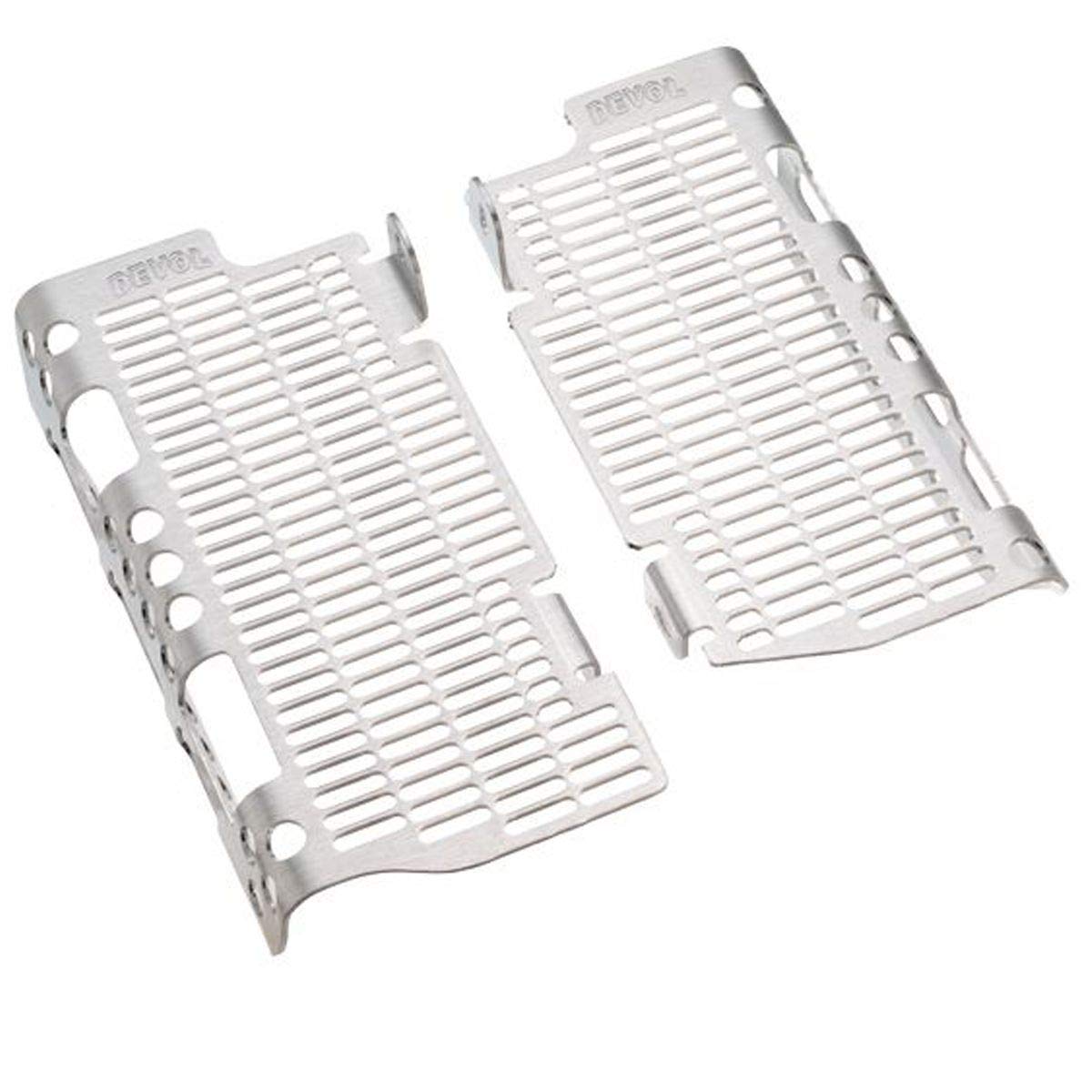 Devol Radiator Guards For 16-18 Kawasaki Kx450F
