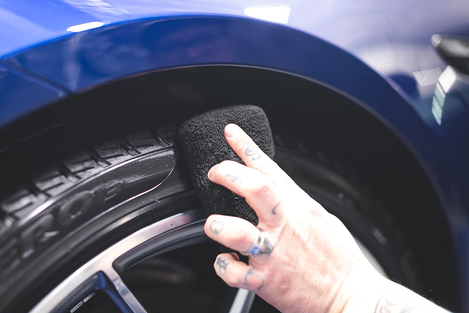 Kochchemie Plast Star - Silicone Free Exterior Trim Dressing, Uv Protection, Exterior Trim, Mouldings, Tires, Like New Oem Finish (1 Liter)