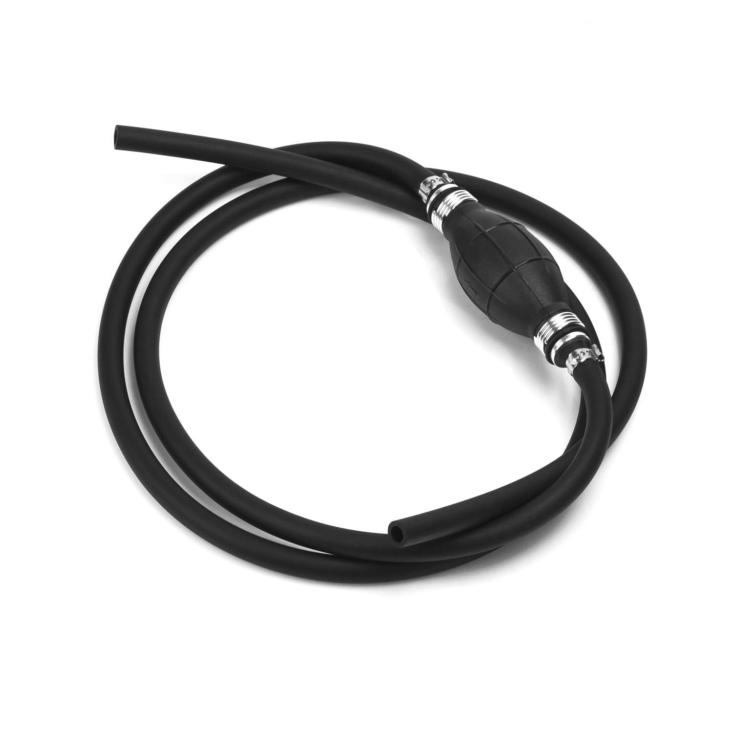 Fuel Line Assembly, 3/8''-10Mm Universal Hand Fuel Line Assembly With Primer Pump Bulb 6Ft For Marine Outboard Boat