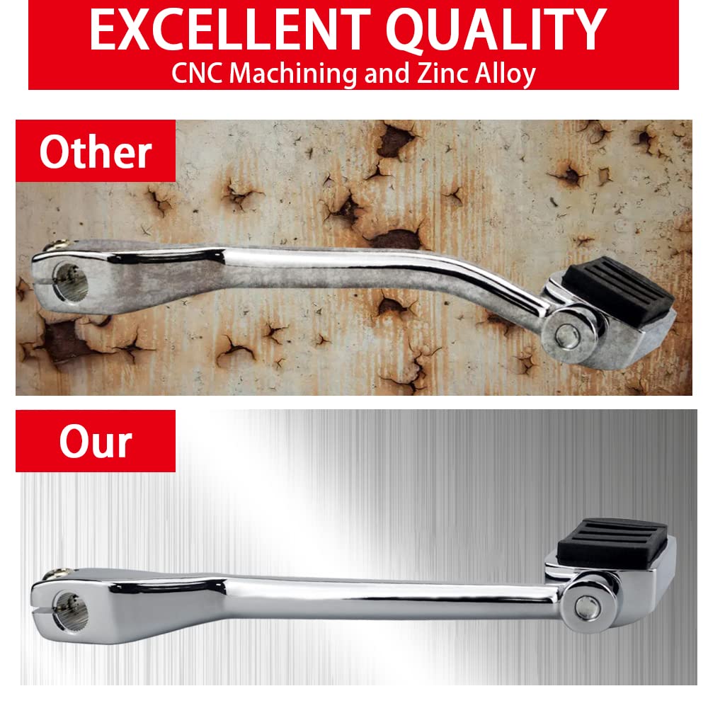 Wowtk Heel Toe Shift Pegs, Front And Rear Levers W/Shifter Pegs For Harley 1986-2017 Fl Softail,1988-2024 Touring Road King Road Glide Street Glide Electra Glide And 2008-Later Trike Models