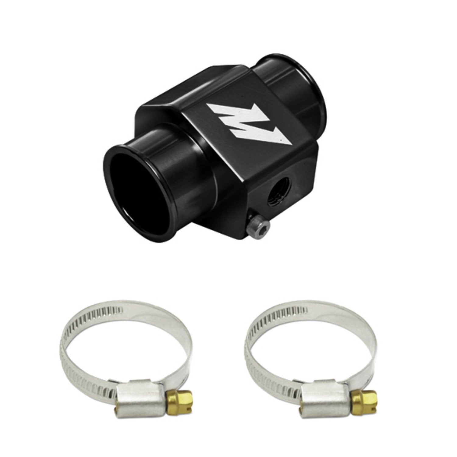 Water Temperature Sensor Adapter - 30mm - Black Mishimoto