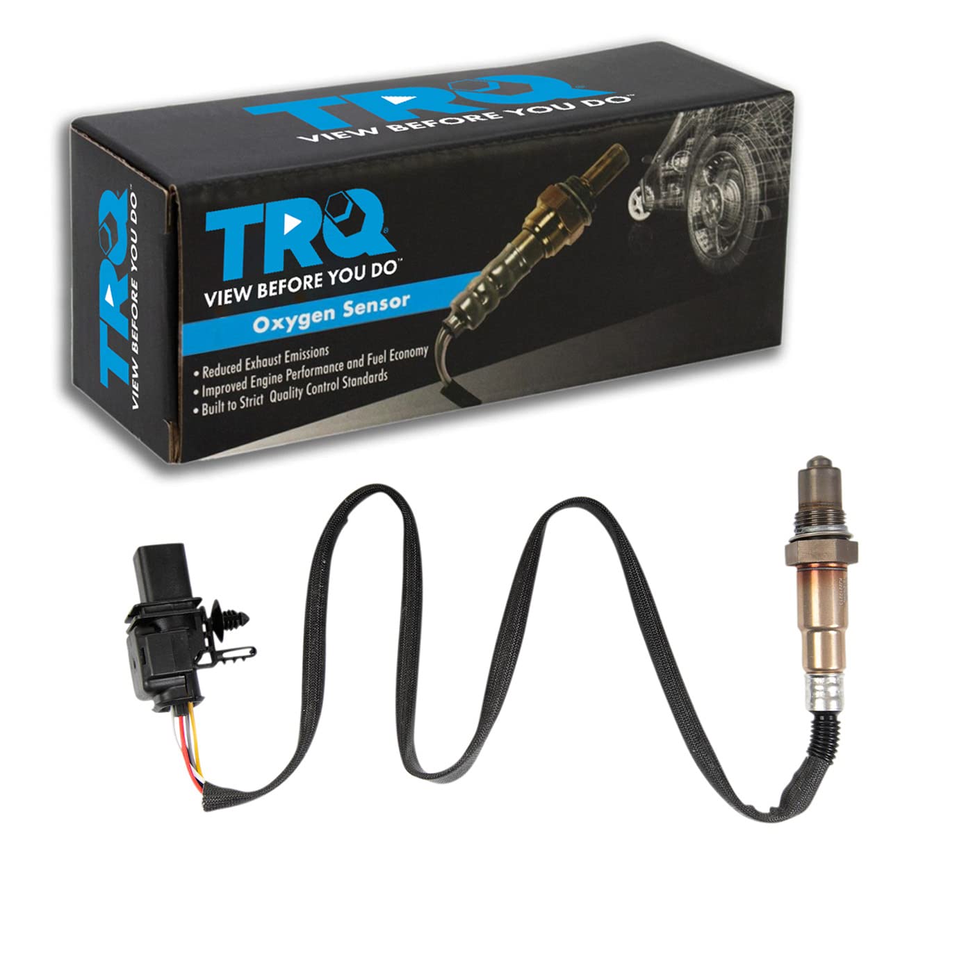 Trq Upstream O2 Oxygen Sensor Compatible With 06-10 Bmw 09-20 Mercedes-Benz 07-12 Mini