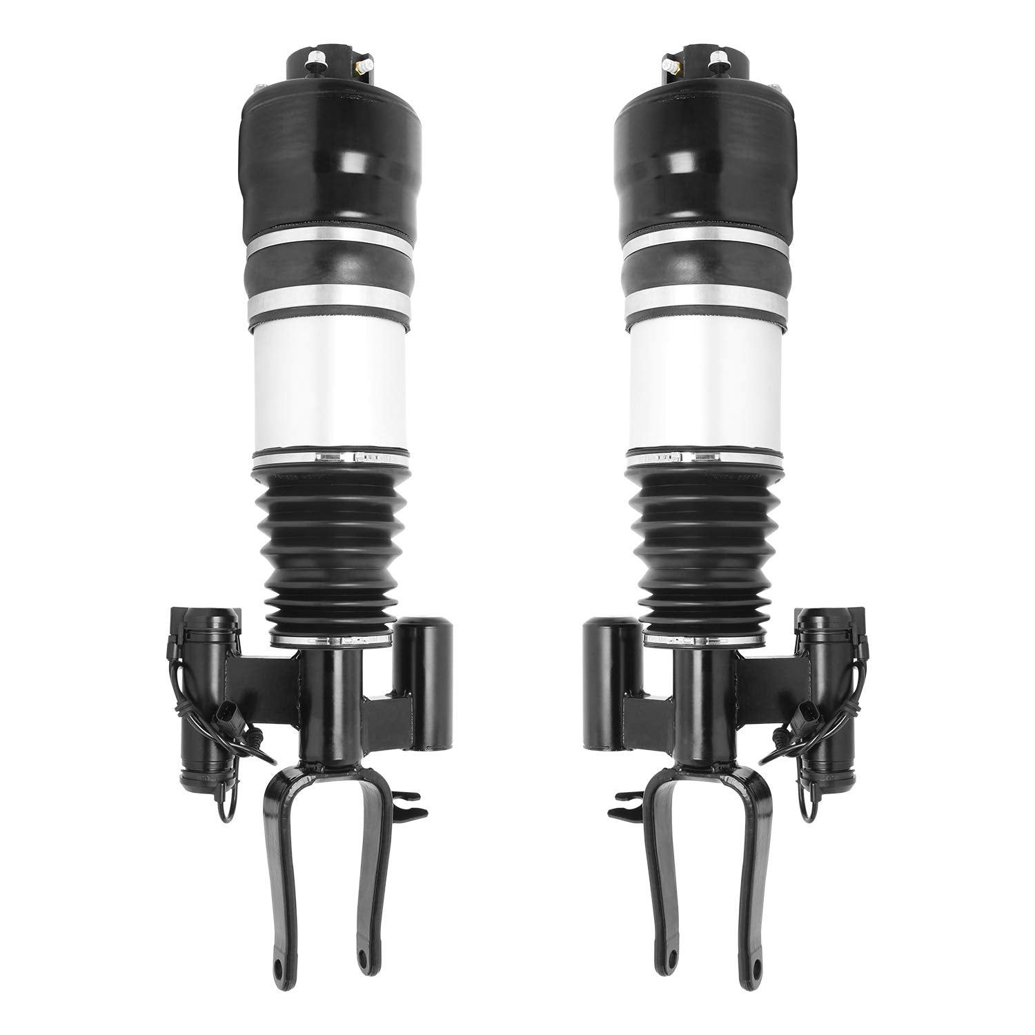 Unity Elite Front Air Strut Assembly Kit 2-28-112601-28-112602 for 2003-2005 Mercedes-Benz E320, Black, 100% Unity Automotive