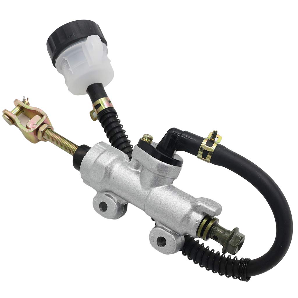 Cncmotok Rear Brake Master Cylinder Reservoir Compatible 50Cc 70Cc 110Cc 125Cc Yerf Dog 150Cc Arctic Cat 700 Efi 2006 Roketa Taotao Atv Dirt Pit Bike American Sportworks Carbide Karts Honda Atc 250R