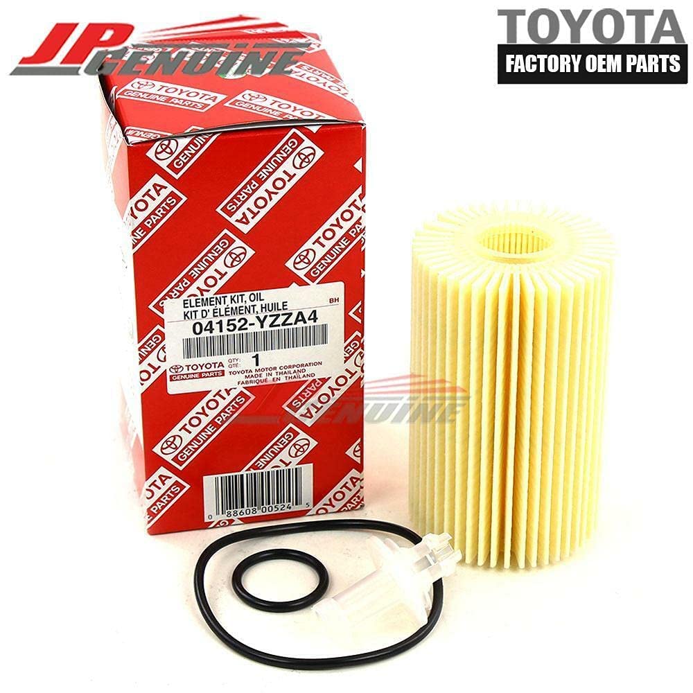 Toyota Oil Filter 04152-YZZA4 - Paper Material, Engine Oil Filter Replacement