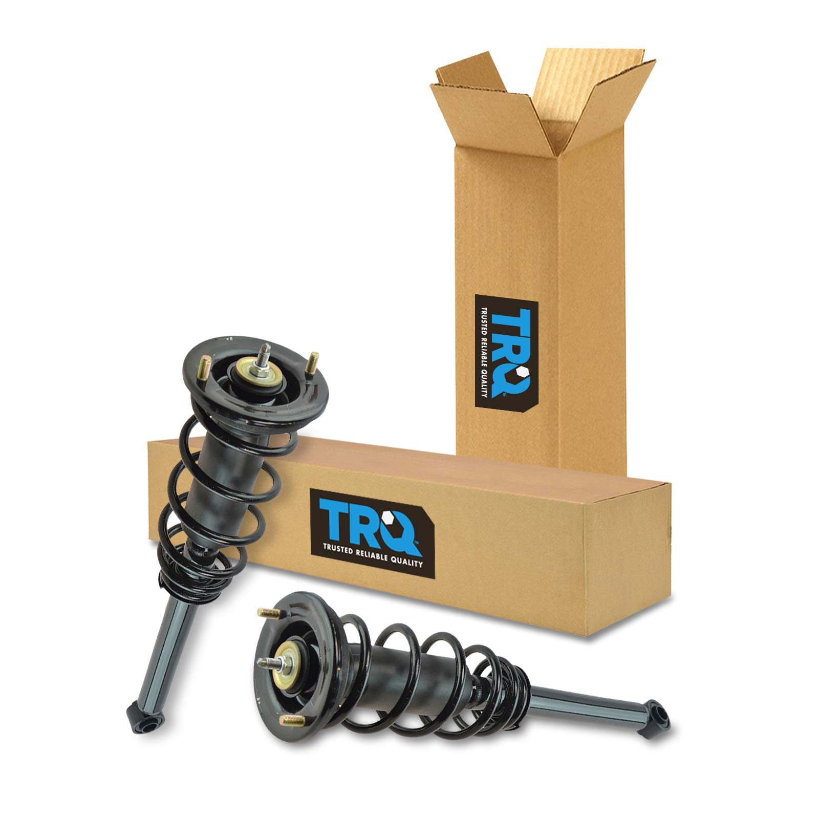 Trq Rear Quick Complete Shock Strut Spring Assembly Lh Driver Rh Passenger Pair 2Pc Compatible With 2000-2005 Mitsubishi Eclipse