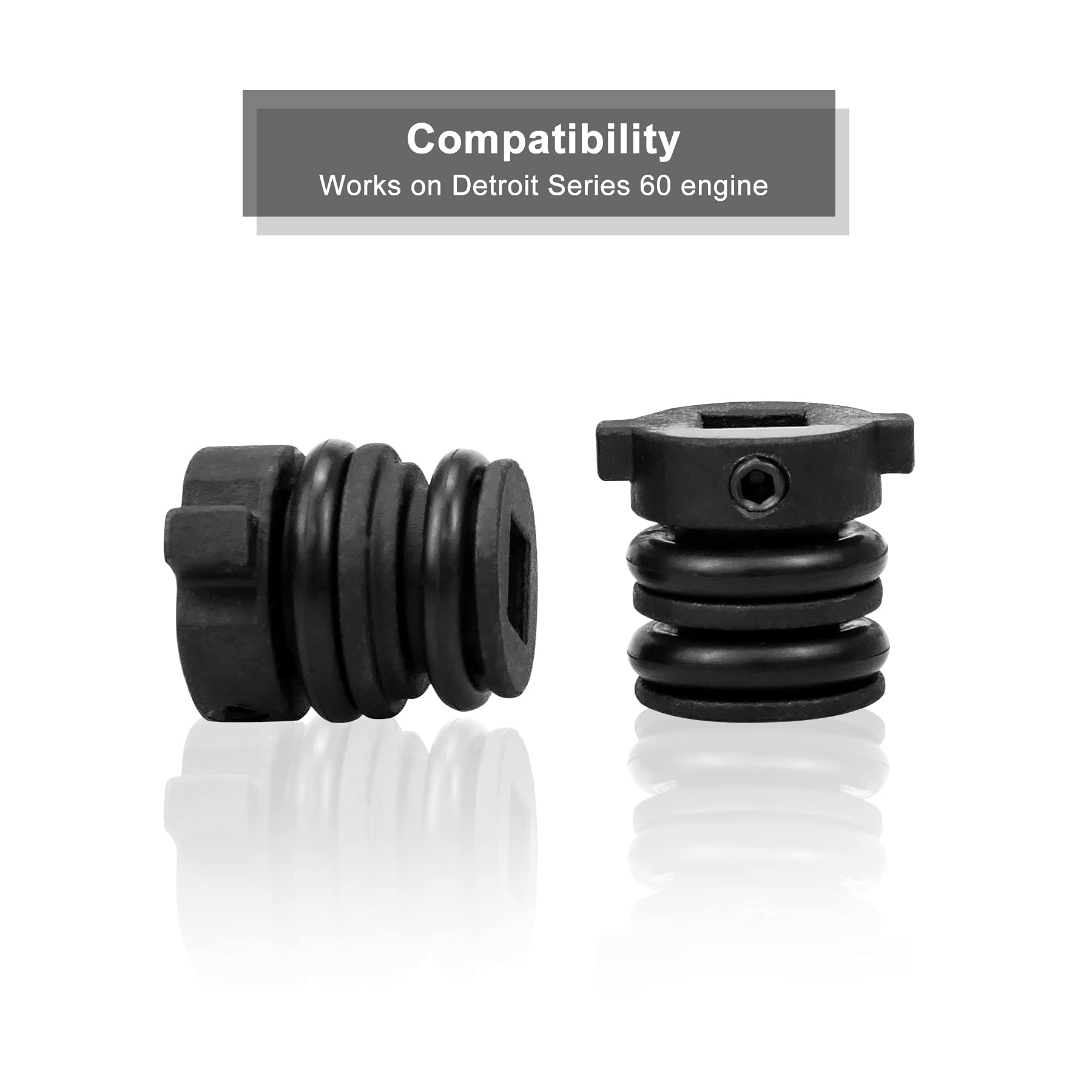 Injector Cup Remover Installer Tool for Detroit Diesel 60 Series, Replace J-46904 & J-48824, Injector Nozzle/Cup/Sleeve/Tube Rem