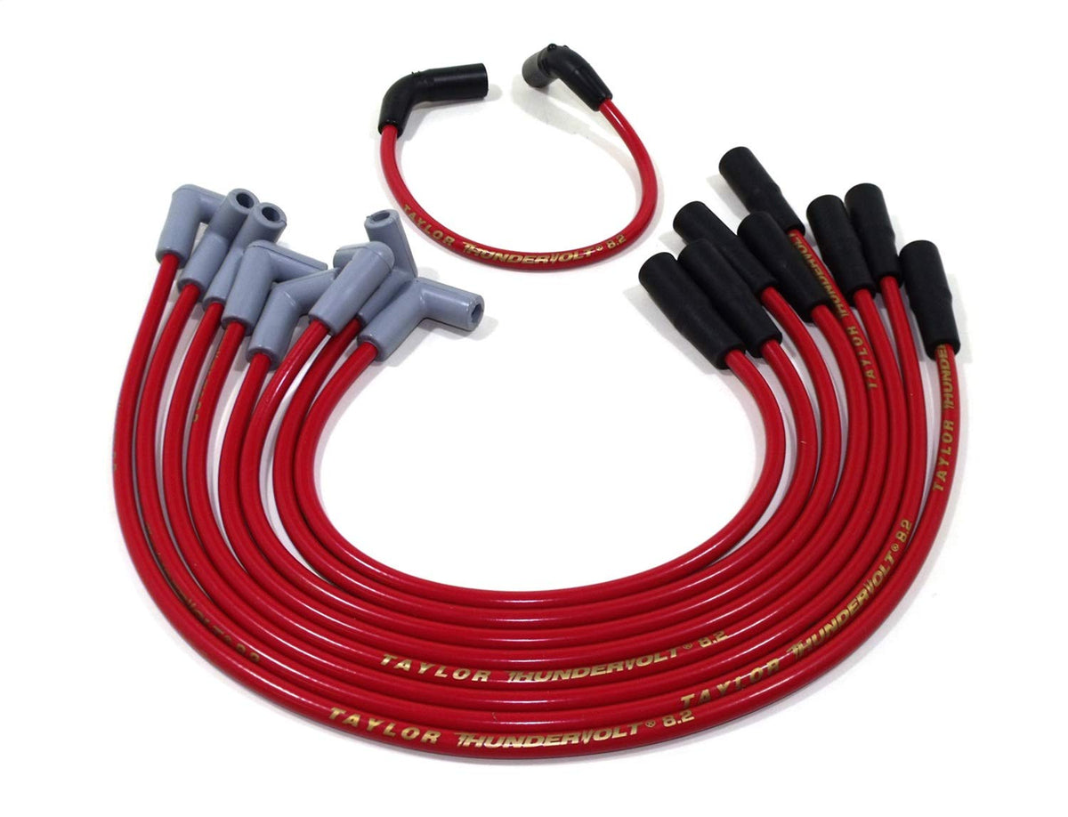 Taylor Cable 84236 Thundervolt 8.2 Custom 8 Cyl Red