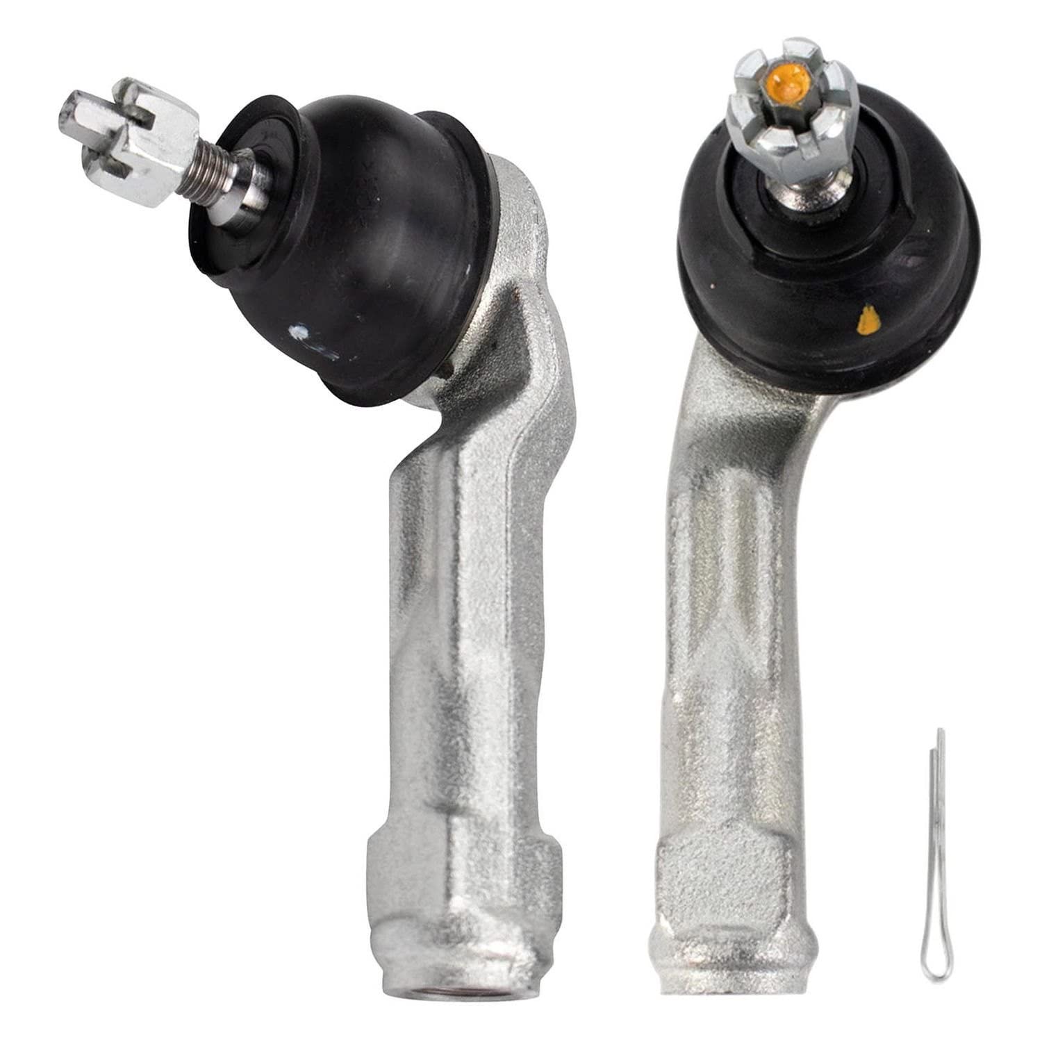 TRQ Front Outer Tie Rod Set Compatible with 2016-2021 Hyundai Elantra 2018-2020 Elantra GT 2018-2022 Kona 2019-2021 Kia Forte