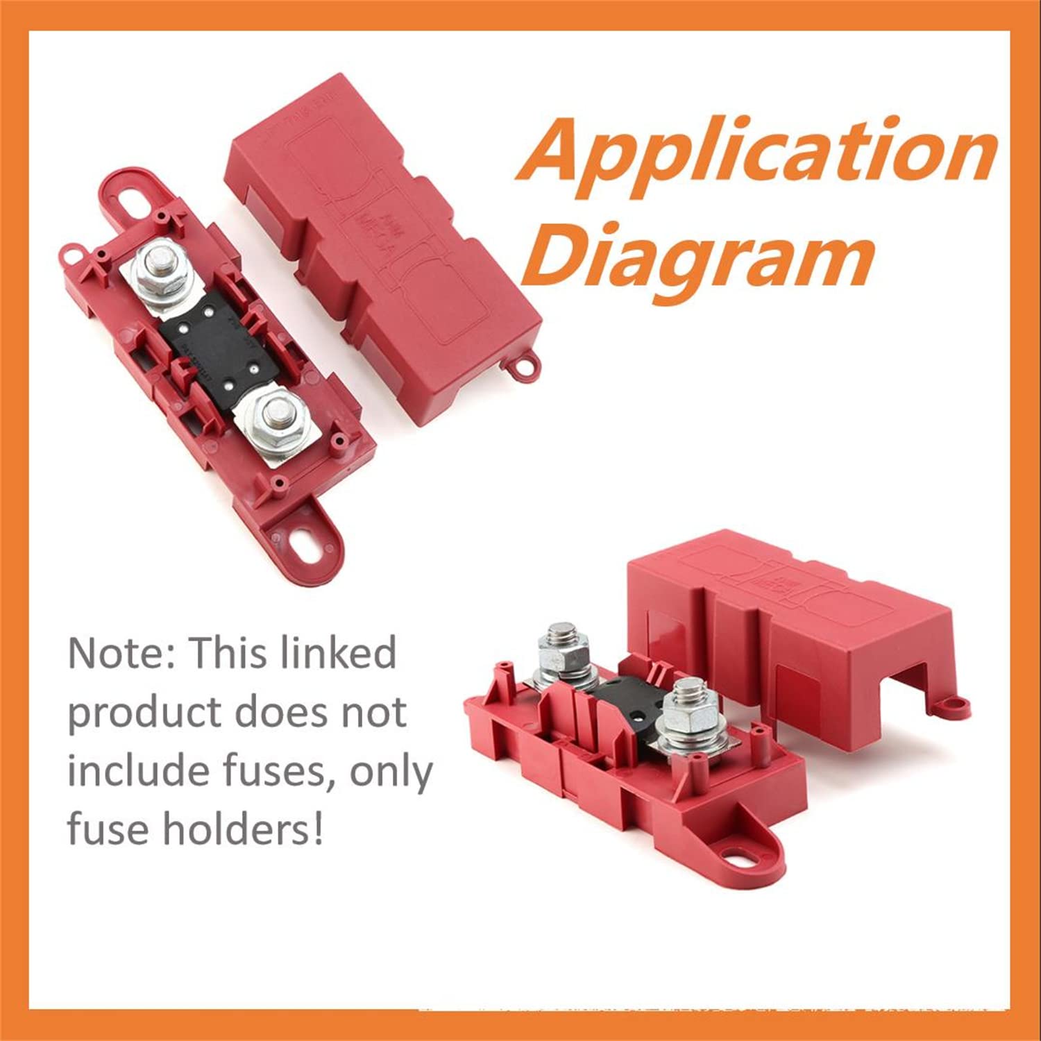 Huarew Amg Mega Fuse Holder (Pack Of 2)