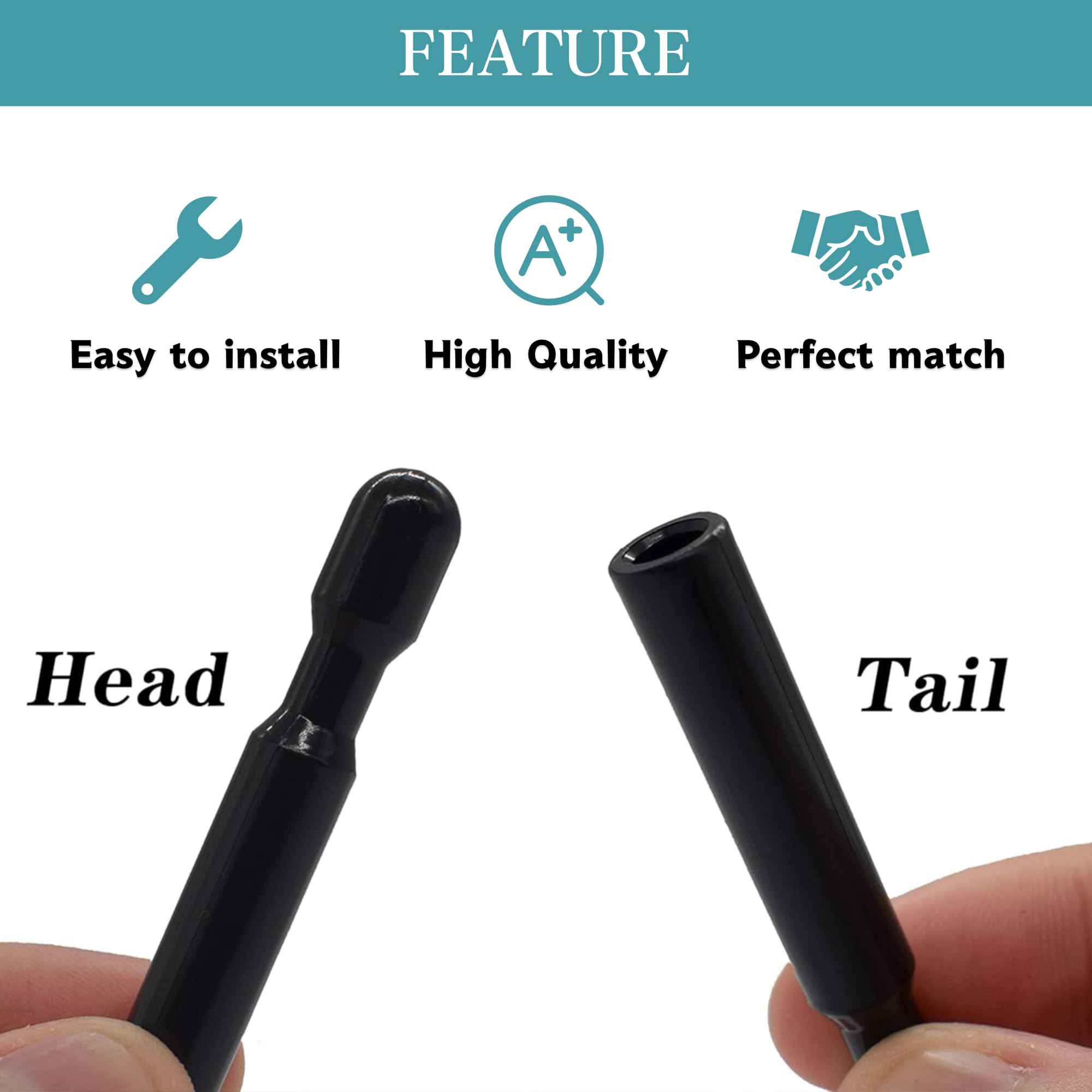 DJF FODZ-5421850-A Door Lock Knob Post Pull Pin for Ford F150 & Explorer - Durable, Reliable Replacement Part