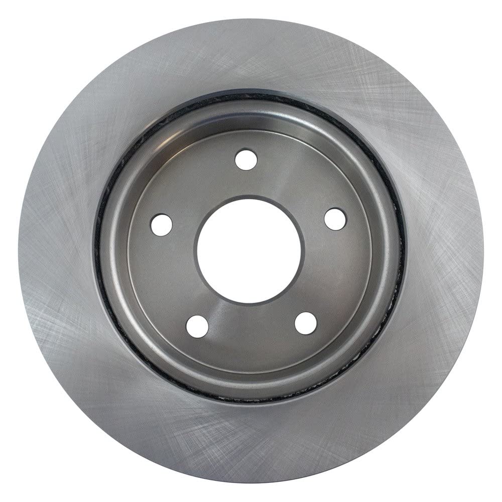 Trq Front Brake Rotors Set Vented Compatible With 2005-2010 Dodge Dakota 2006-2009 Mitsubishi Raider 2011 Ram