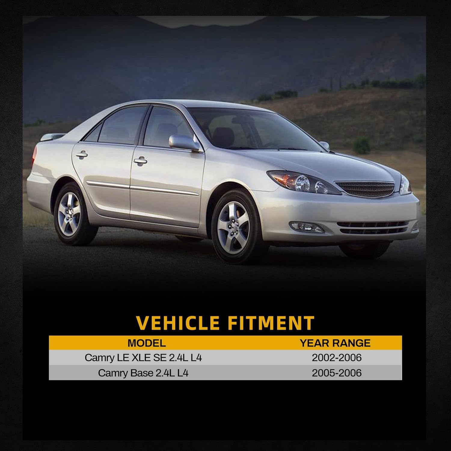 Dwvo Completer Radiator Compatible With 2002-2006 Camry Base Le Xle Se, Compatible With 2005-2008 Solara Se Sle Sport 2.4L L4 Dw