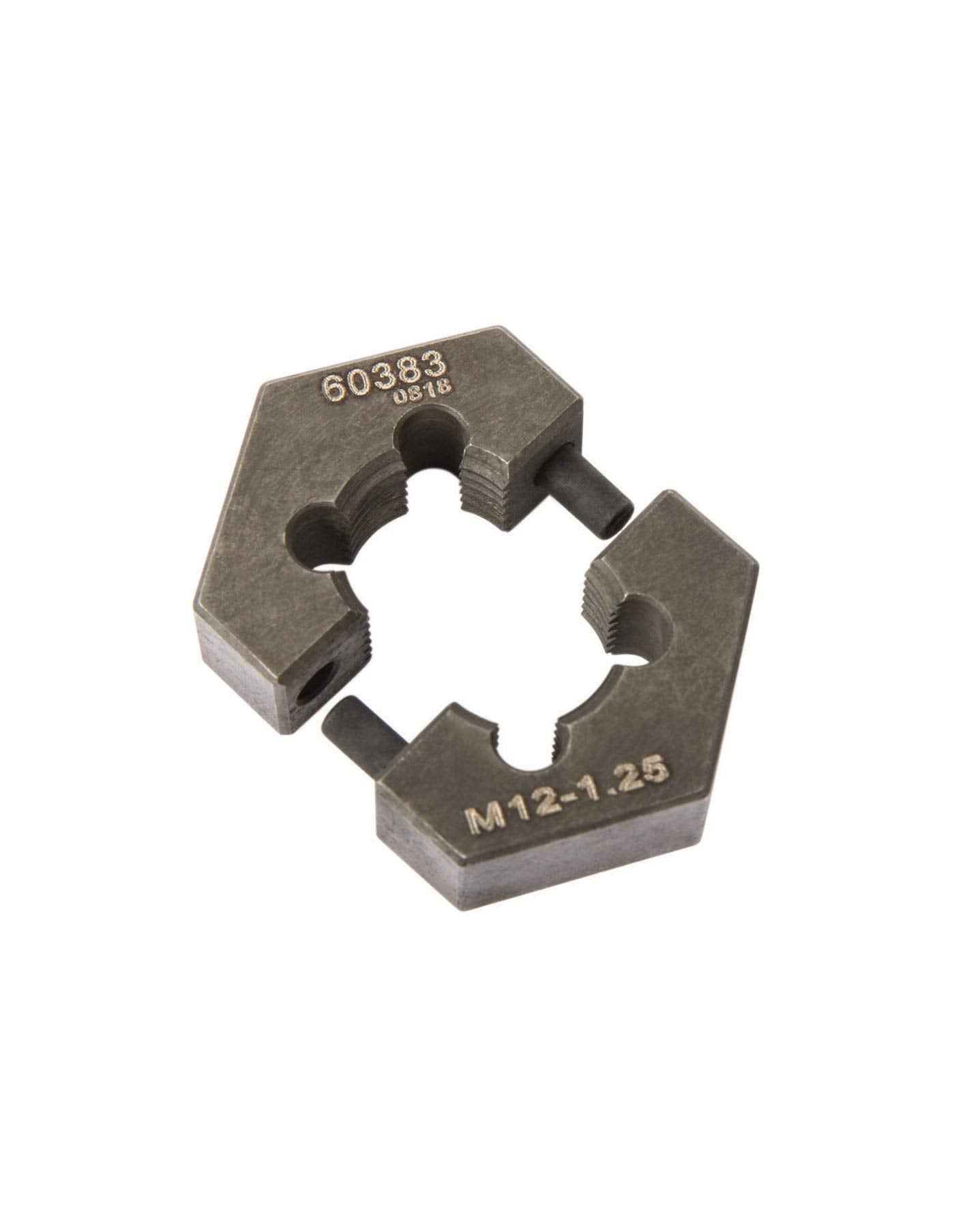 Steelman 9-Piece Split Die Wheel Stud Repair/Rethreading Kit, Indexing Pins, Steel, Repairs Threads On Wheel Studs And Bolts, Tw