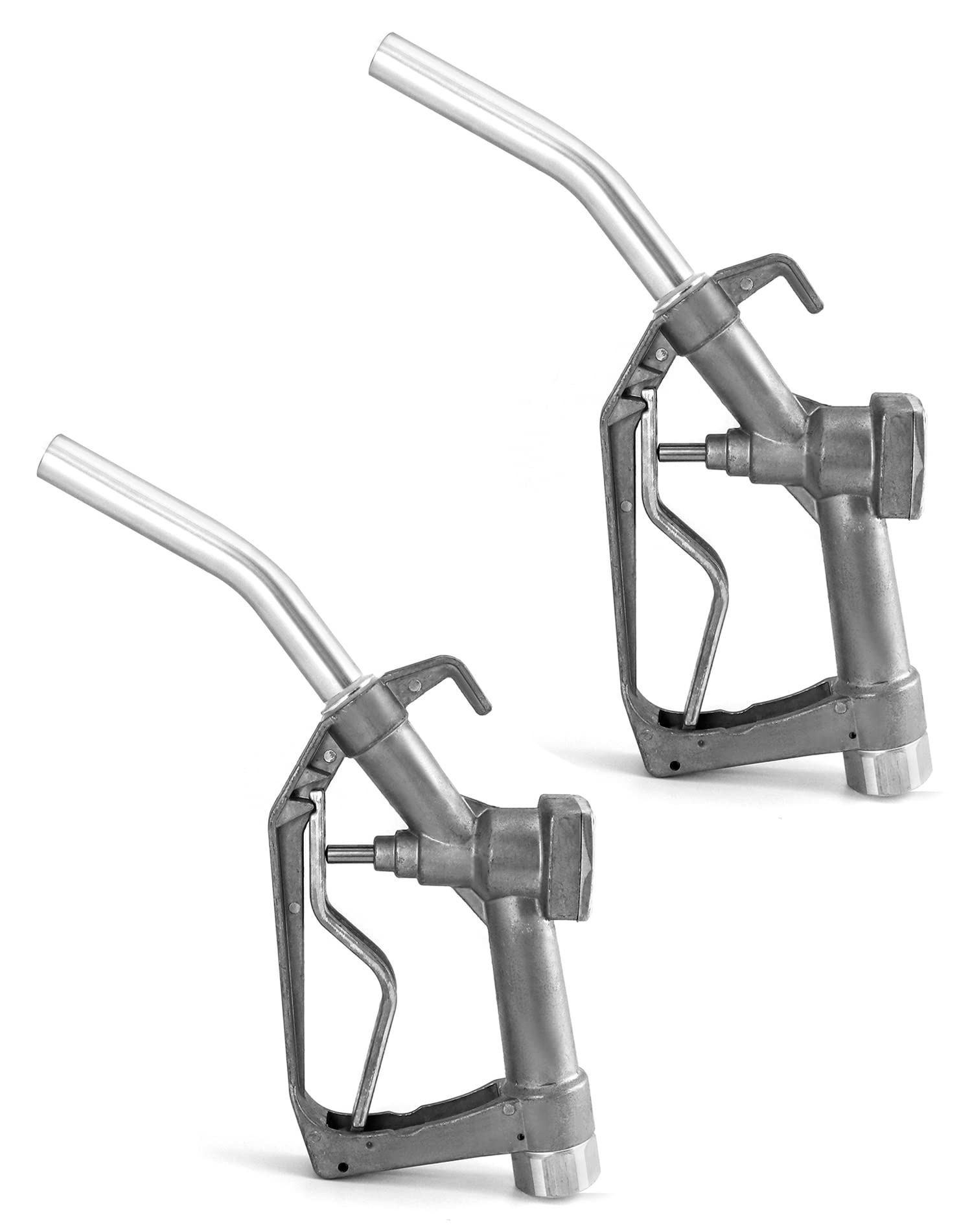 Qwork Fuel Nozzle, 3/4 In. Npt Manual Swivel | For Manual And Electric Fuel Pumps | Gasoline And Diesel | Max Pressure 50 Psi, 2