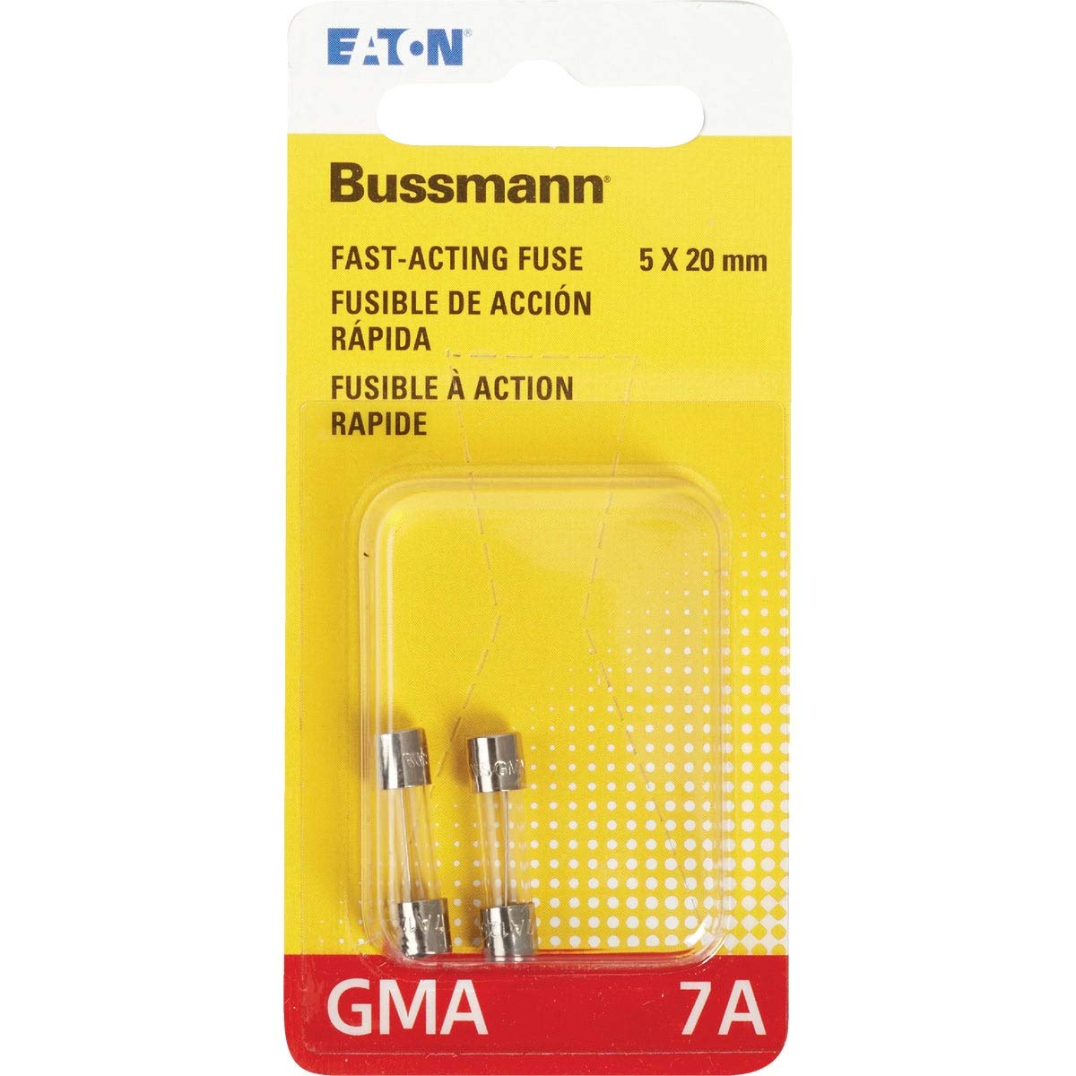 Cooper Bussmann Bp/Gma-7A 2-Pack7A Gma Glass Fuse, Pack Of 1, No Color, 2 Piece