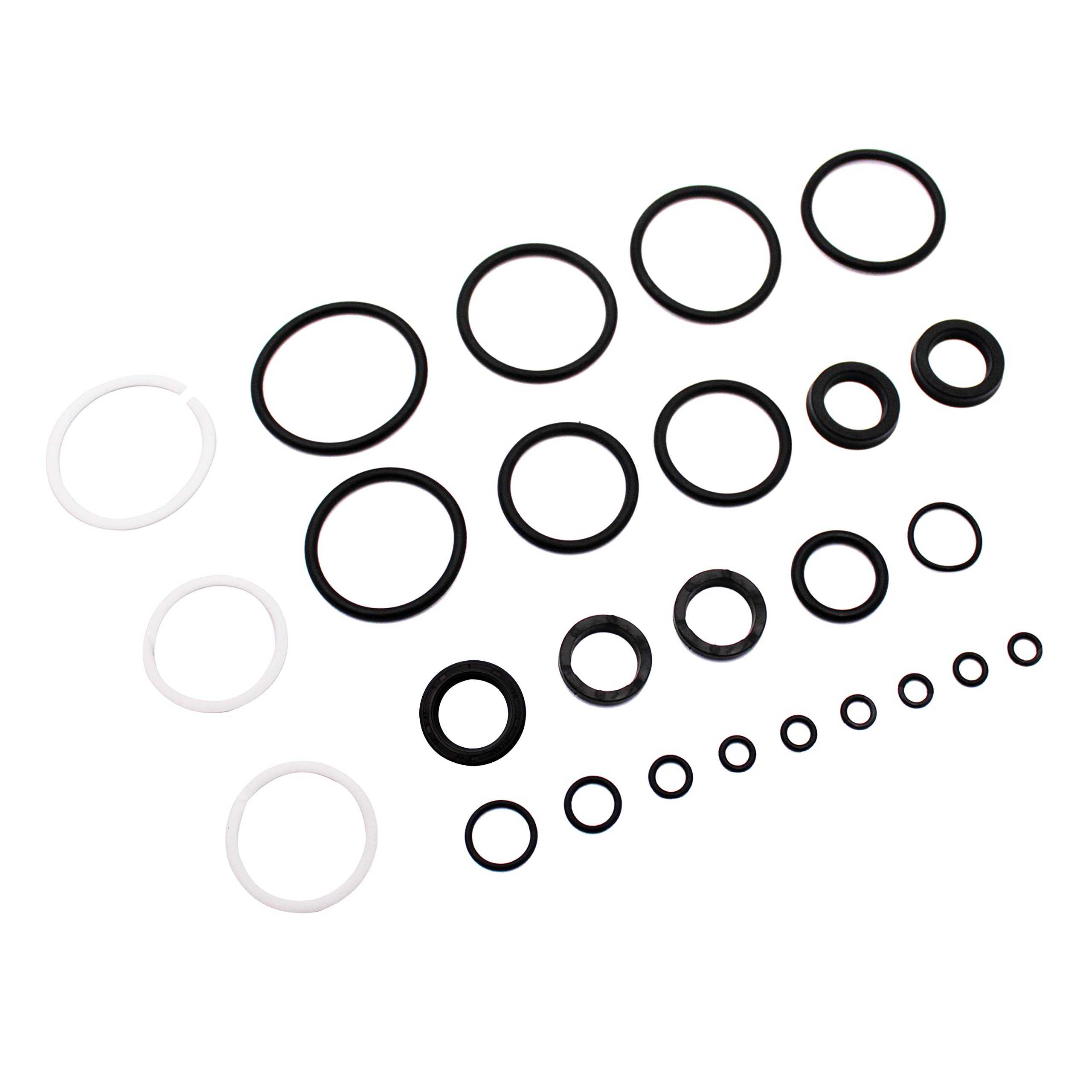 Shineus Tilt Trim Seal Kit 1997 & Up 115225Fs Fast Strike Power Compatible With Yamaha Boat Power Units 115Hp 150Hp 175Hp 200Hp 