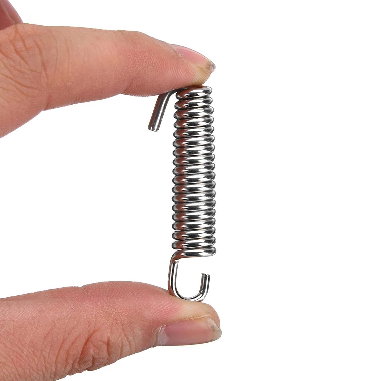 Motorcycle Exhaust Pipe Springs, 6Pcs Stainless Steel 65Mm Motorcycle Exhaust Pipe Springs Muffler Exhaust Pipe Spring Hooks