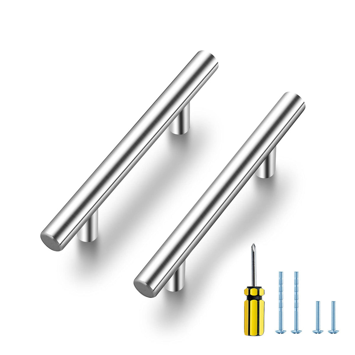 Ravinte Cabinet Handles 30 Pack Brushed Nickel Kitchen Cabinet Pulls 3 Inch Hole Center Kitchen Cabinet Handles Kitchen Hardware For Cabinet Drawer And Cupboard