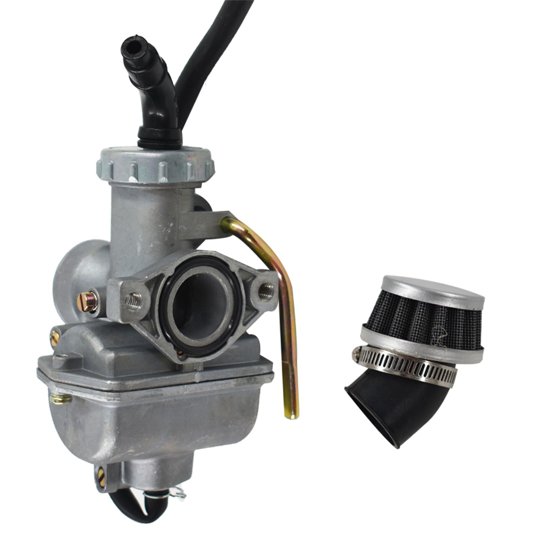 All-Carb Pz20 20Mm Carburetor With Air Filter Replacement For Honda Xr80 Xr80R Xr50 Crf50 1979-2003 C02285 Carb
