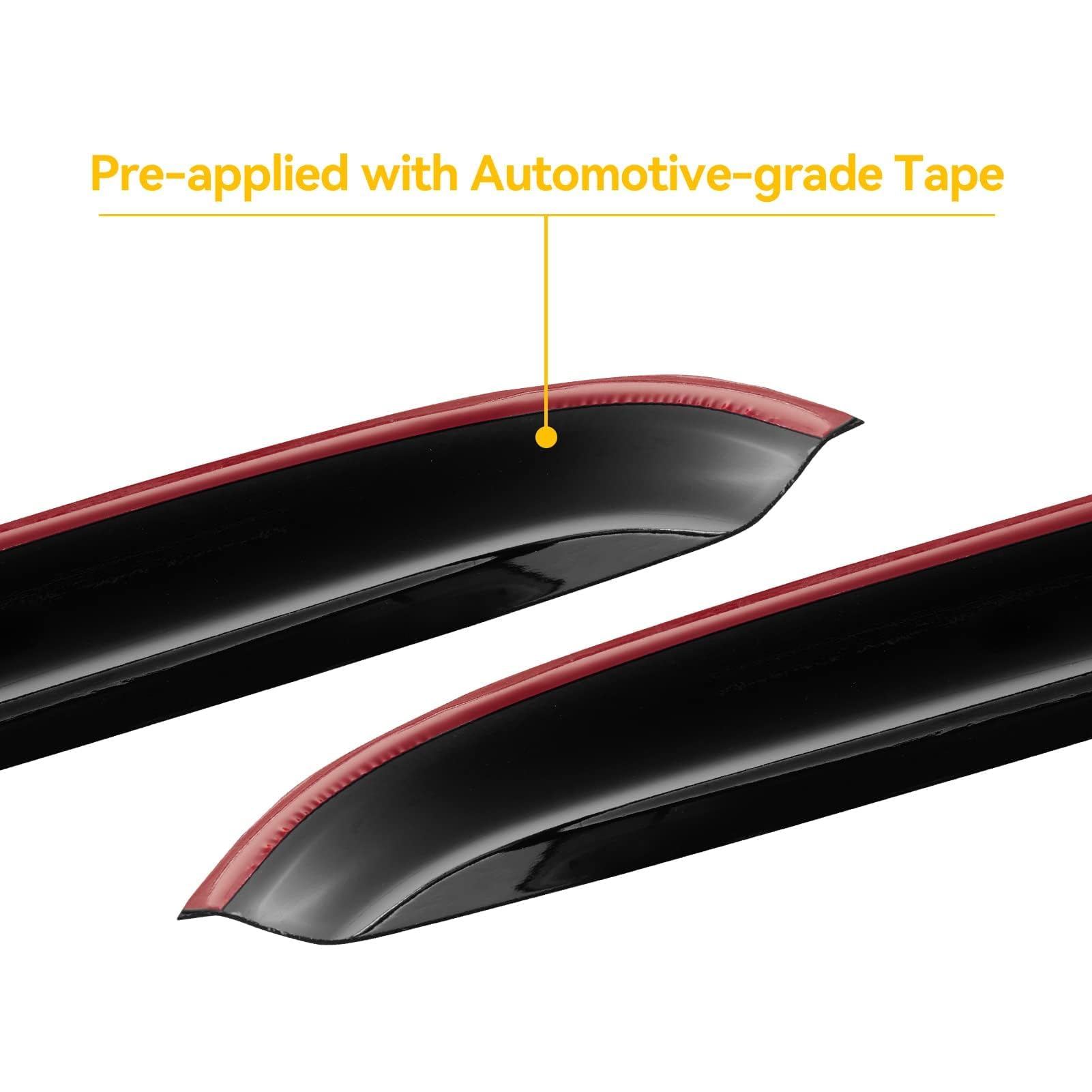 Cxdar Window Rain Guards Visors For 2000-2006 Chevy Tahoe, Window Vent Wind Shades Deflectors For 00-06 Gmc Yukon