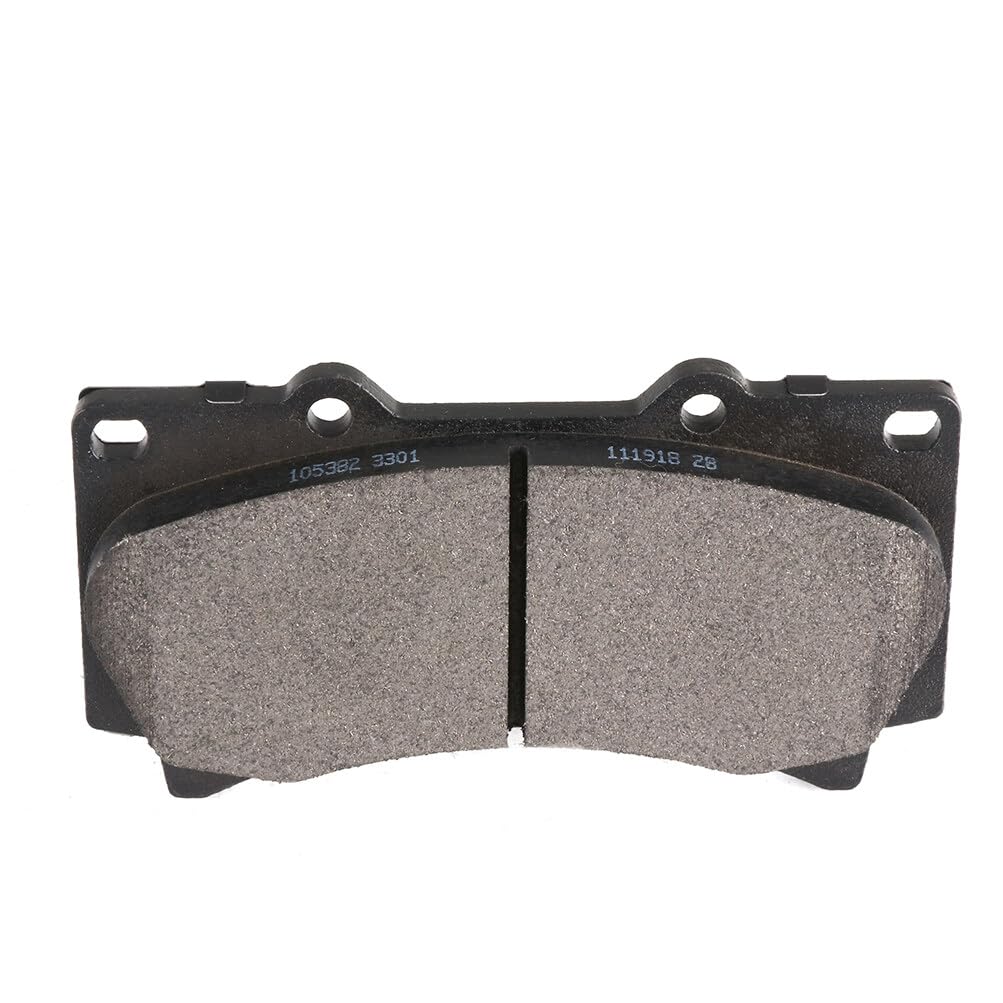 Automuto 8Pcs Front & Rear Semi-Metallic Disc Brake Pads Set D1120 D1119 For Hummer H3 2006-2010,For Hummer H3T 2009-2010