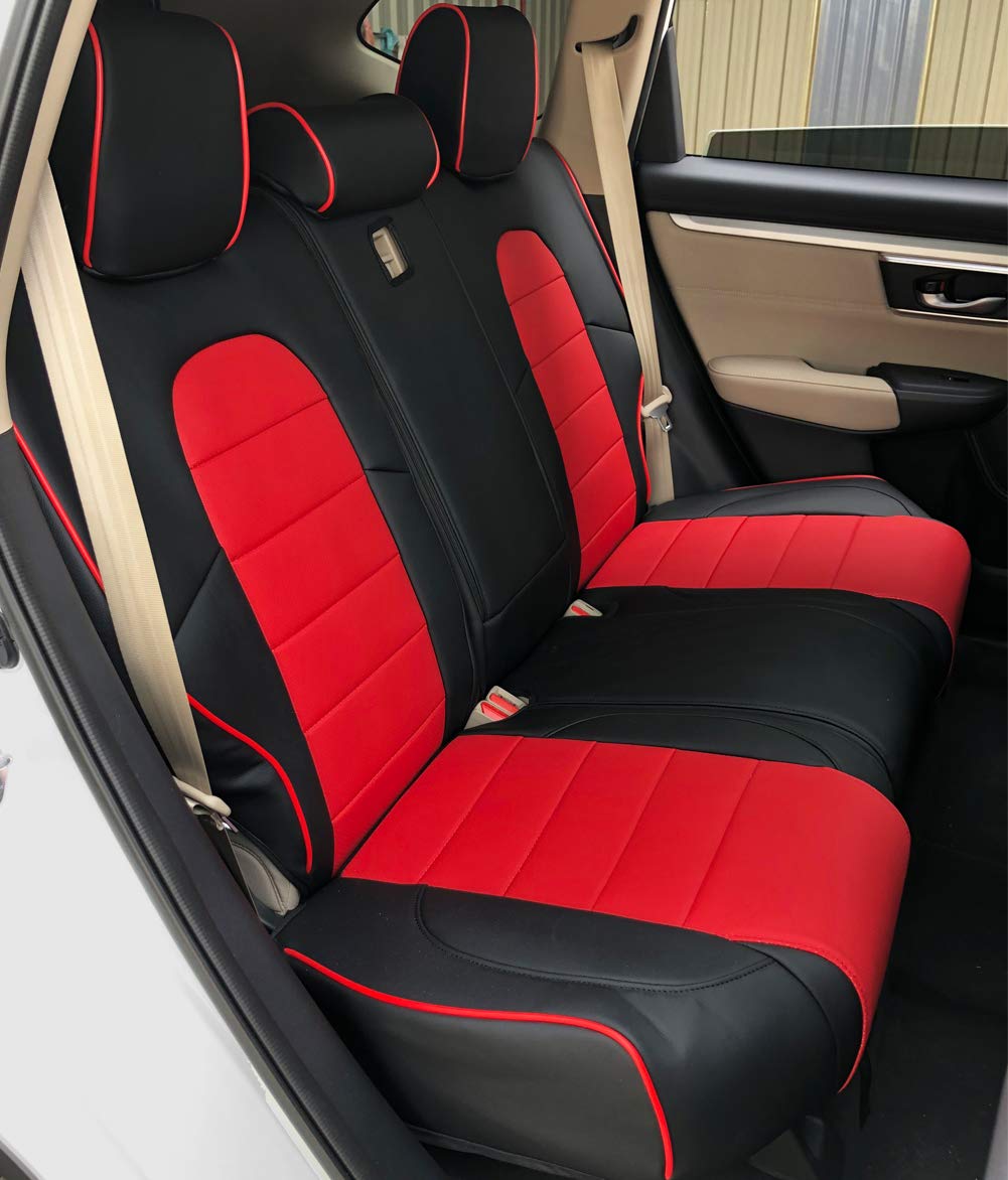 Ekr Crv Seat Covers For Honda Crv 2023 2024 2025 Leather Car Seat Cover Full Set For Trucks Suv,Waterproof Car Seat Cushion,Faux