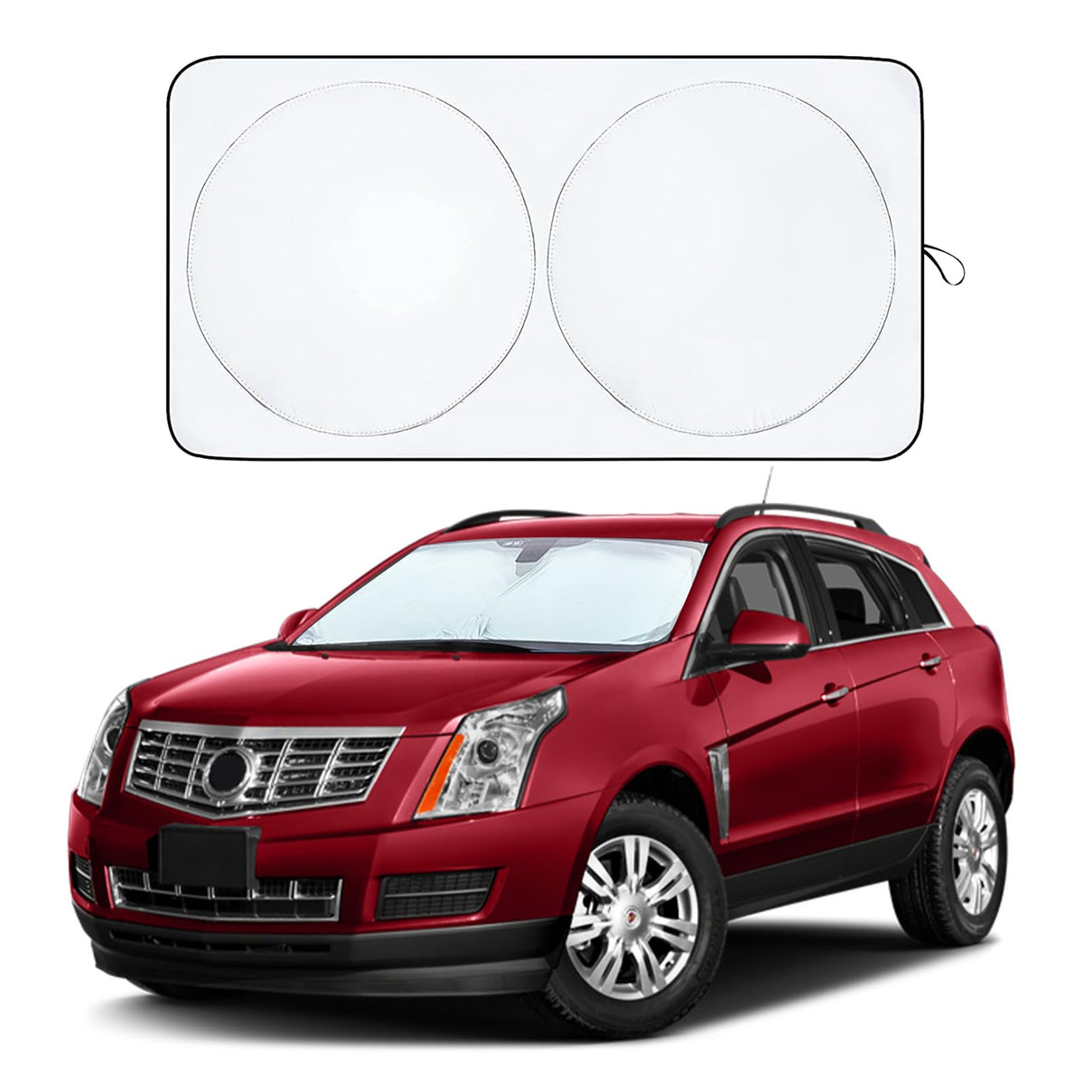 Cadillac SRX Windshield Sun Shade, Front Windshield Shade for Sun,Sunshade Windshield Visor for Cadillac SRX 2010-2024.Reflectiv