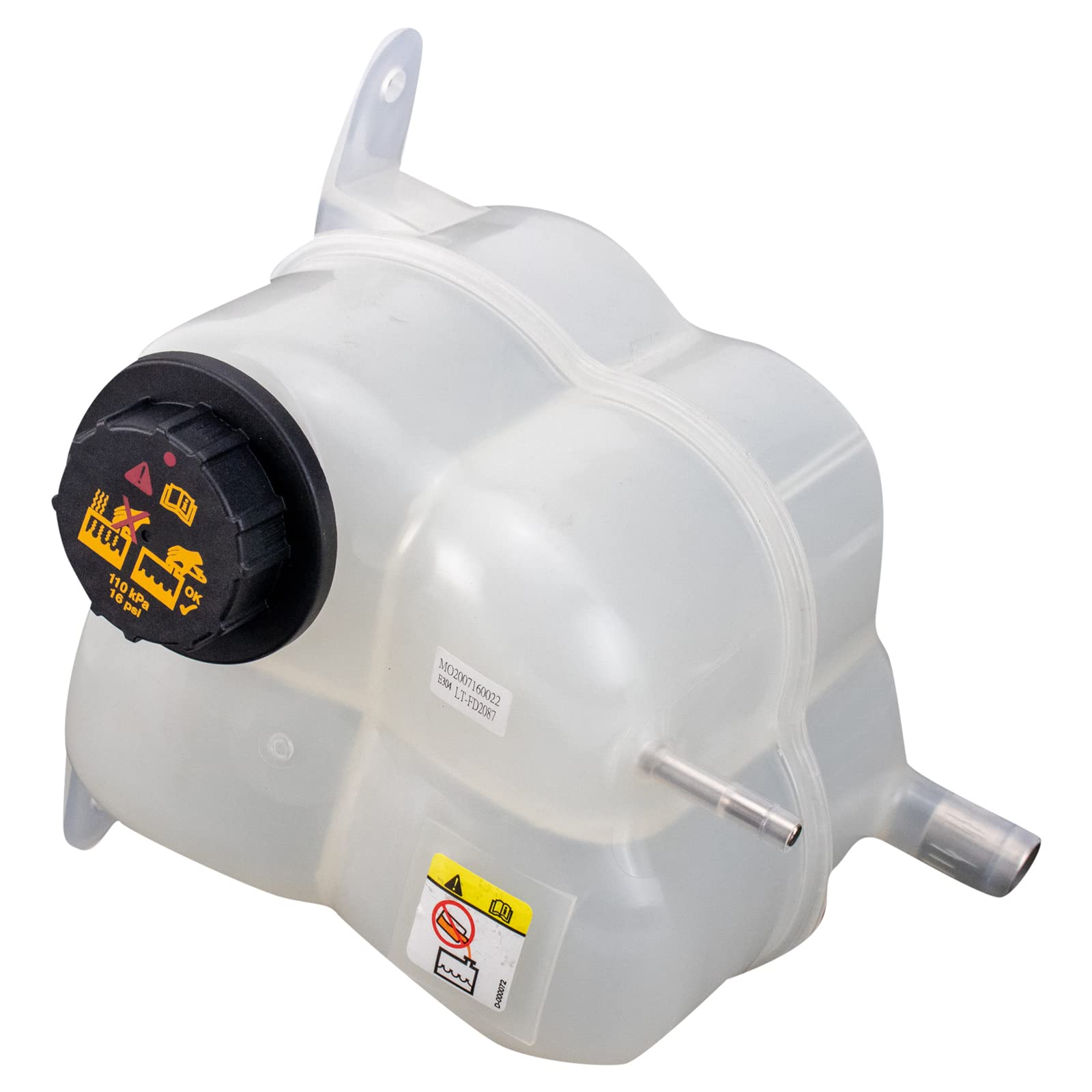 Trq Radiator Coolant Reservoir Expansion Tank Overflow Bottle Compatible With 2002-2005 Ford Explorer Mercury Mountaineer Fo3014