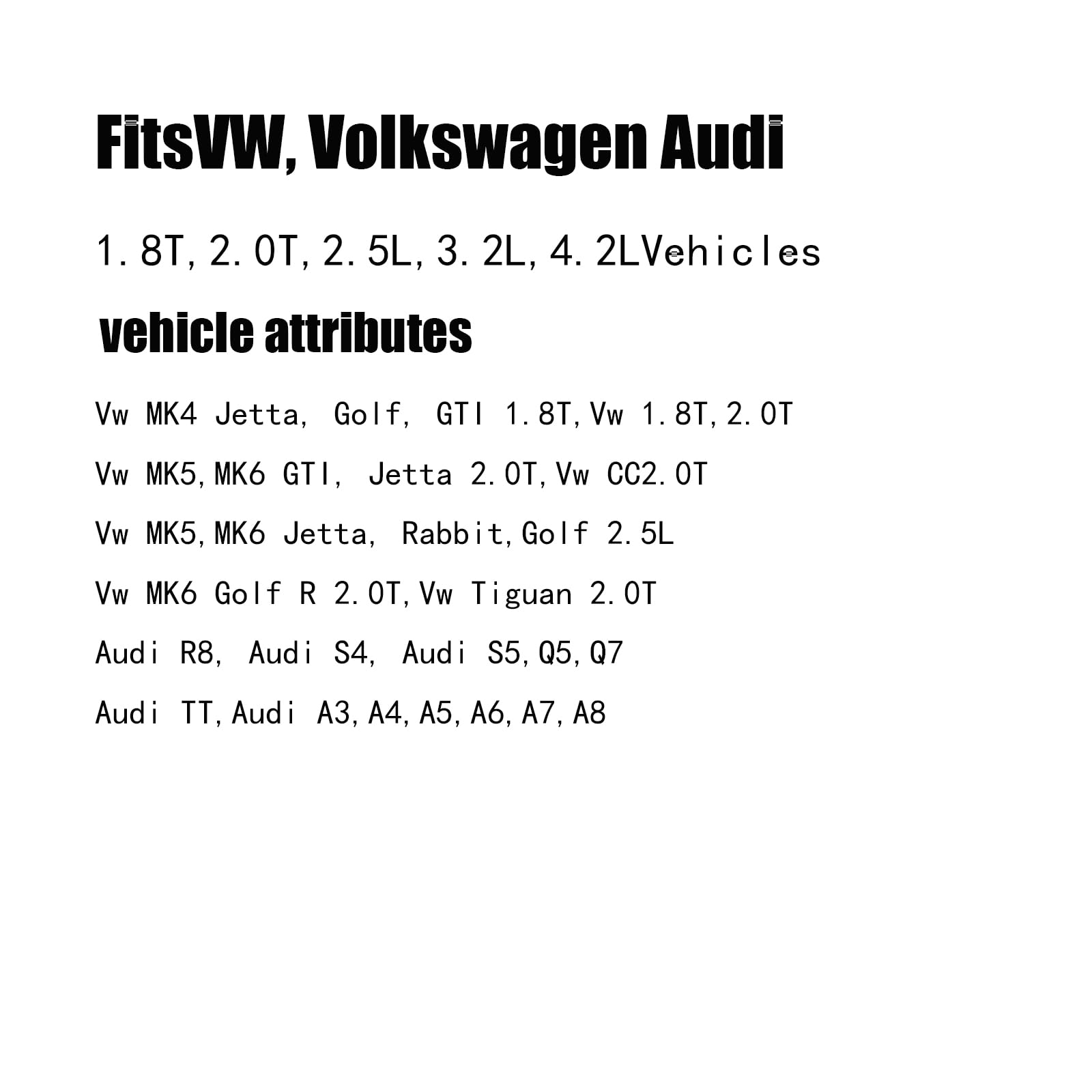 Mamiko Set Of 4 Ignition Coil Module Connector Replacement With Volkswagen Vw Passat Audi A4 1.8T, 2.0T, 2.5L, 3.2L, 4.2L 4 Pack