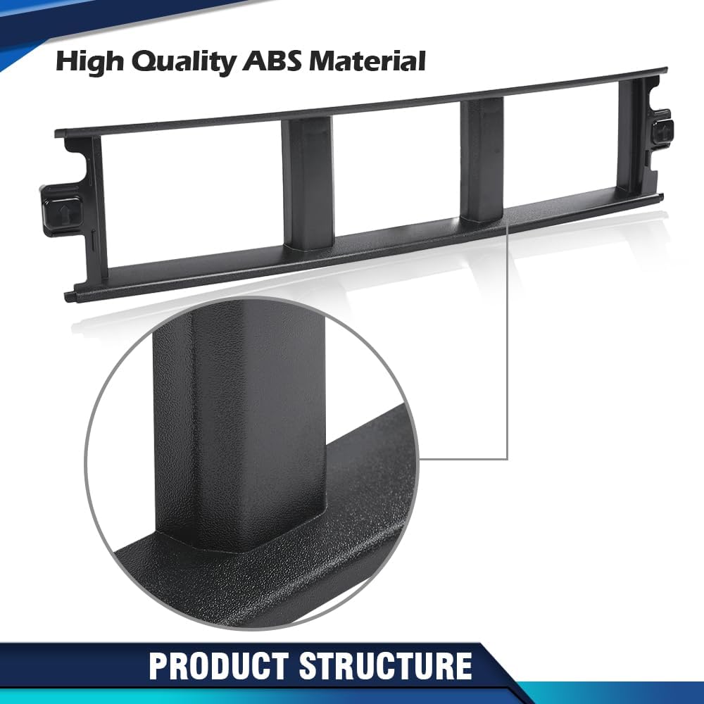 Pit66 Front Bumper Center Cover Without Metal Clips Compatible With Ford F150 2018 2019 2020 (3.3L And 5.0L Models Only) #Jl3Z17