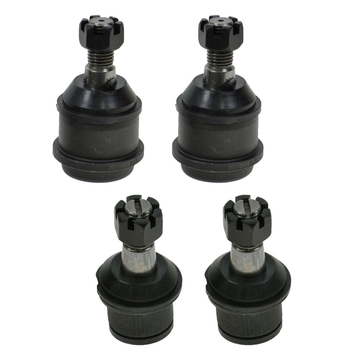 Ball Joint Front Upper & Lower Kit Set of 4 for Dodge Ram 1500 2500 3500