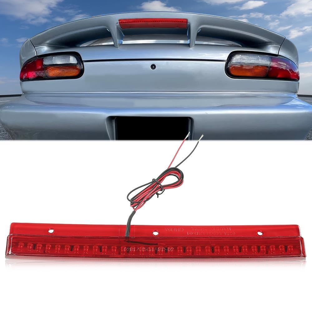 Cheda Led Third Brake Light 3Rd Brake Compatible With Chevy Camaro Ss 5.7L V8 1998 1999 2000 2001 2002
