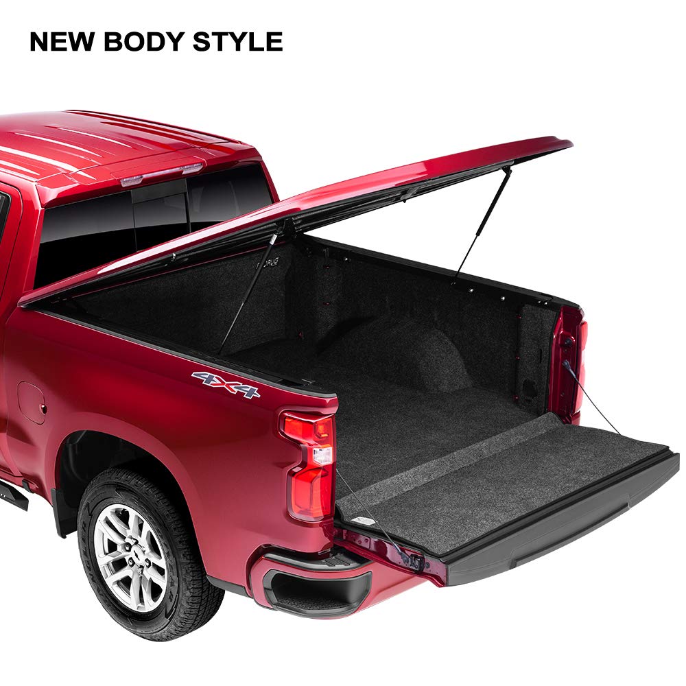 Realtruck Undercover Lux One-Piece Truck Bed Tonneau Cover | Uc1176L-Gan | Fits 2019 - 2022 Chevy Silverado 1500 Gan(Wa636R) - S