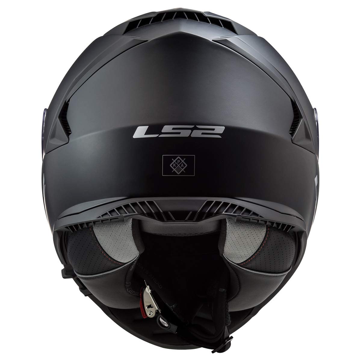 Ls2 Helmets Assault Full Face Motorcycle Helmet W/Sunshield (Matte Black - Small)