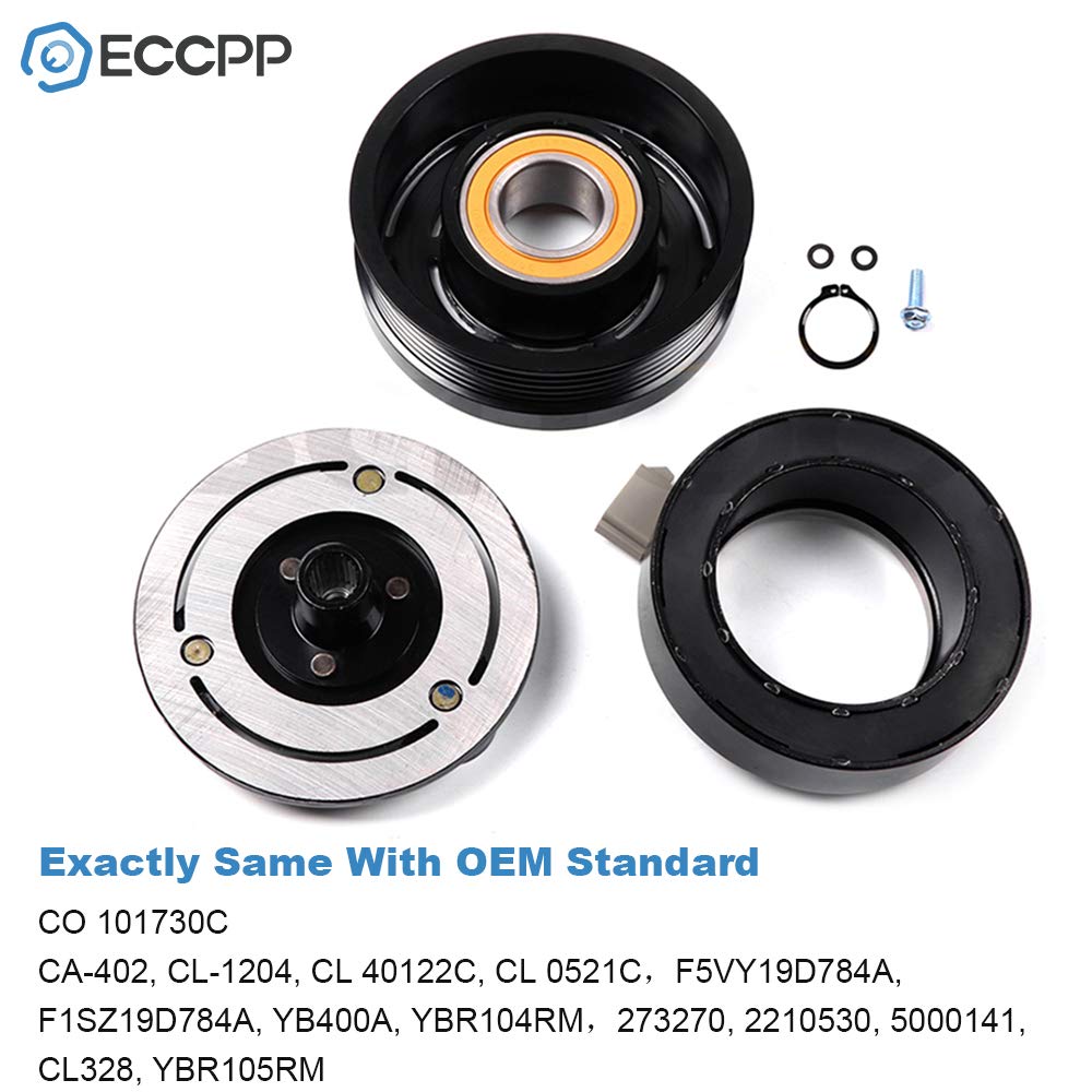 Eccpp A/C Compressor Clutch 2004-2007 Fit For Mercury Monterey For Ford Freestar 3.9L 4.2L Ac Clutch