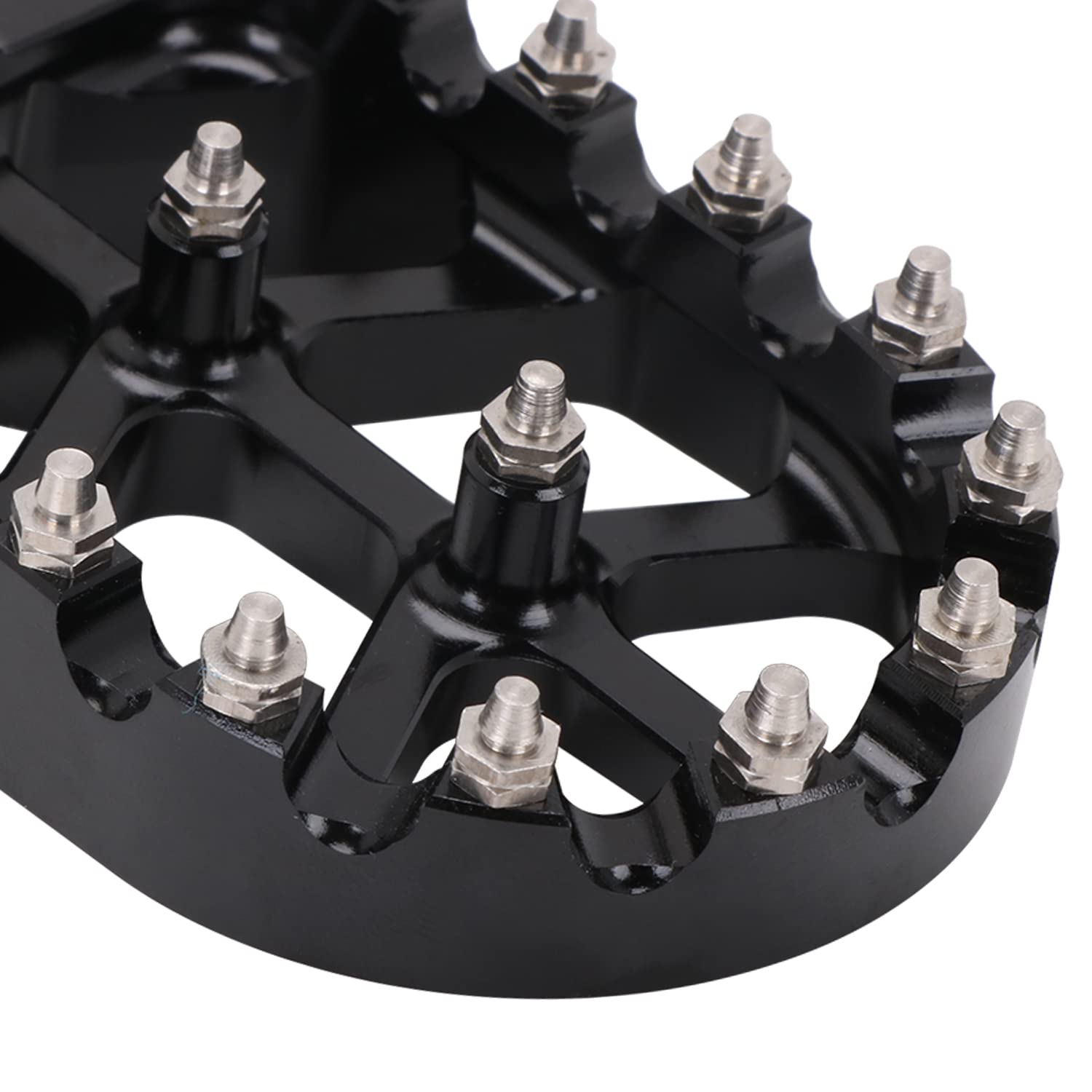 Anxin Dirt Bike Foot Pegs Footpegs Footrests Foot Pedals Rests Cnc For Kx250F Kx450F 06-18 Kx250 Kx 250 19-24 Kx450 19-24 Kx250X