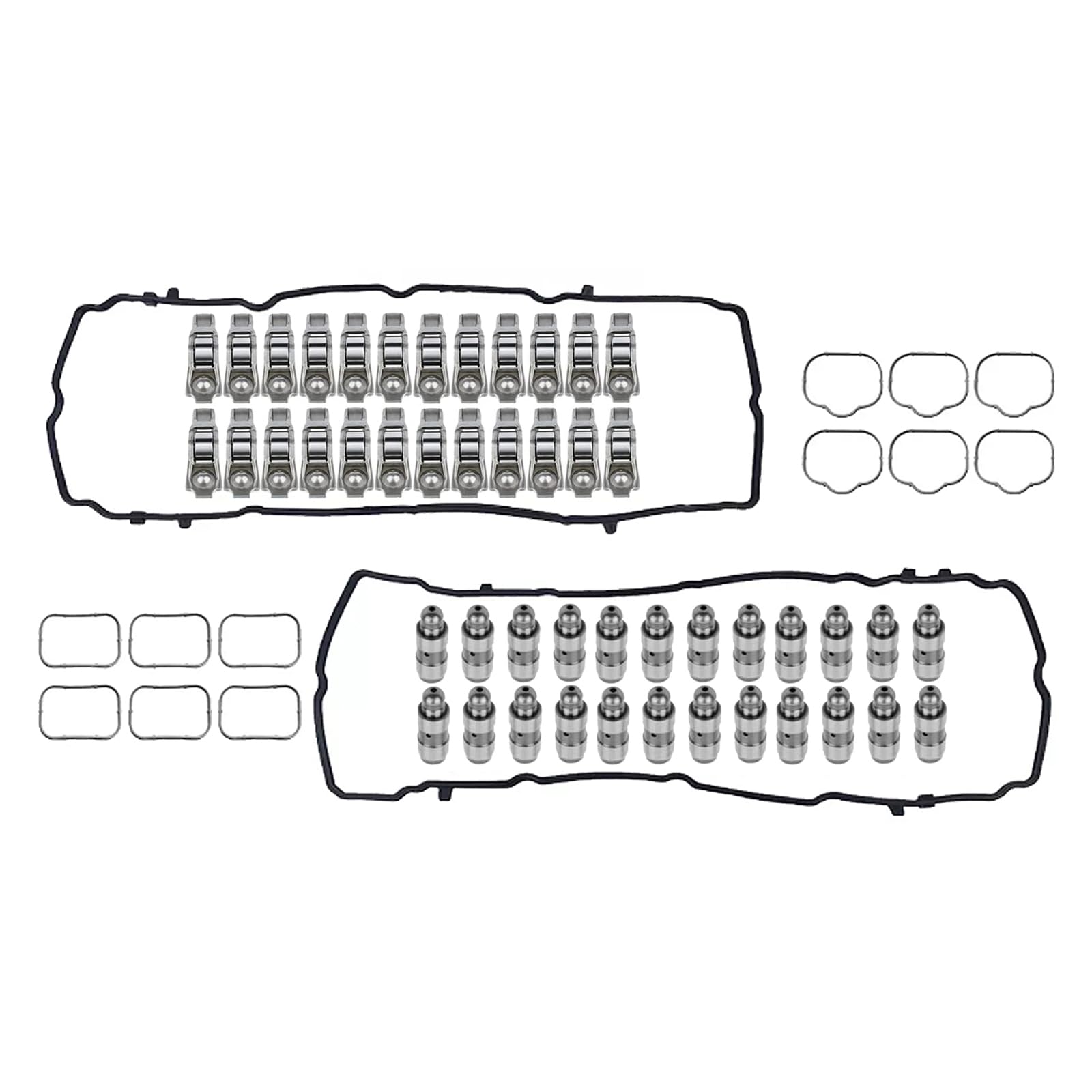 24x Rocker Arm Valve Lifter Gasket Kit 5184296AH 5184332AA Replacement for 2011-2016 Jeep Grand Cherokee Dodge Ram 1500 Chrysler