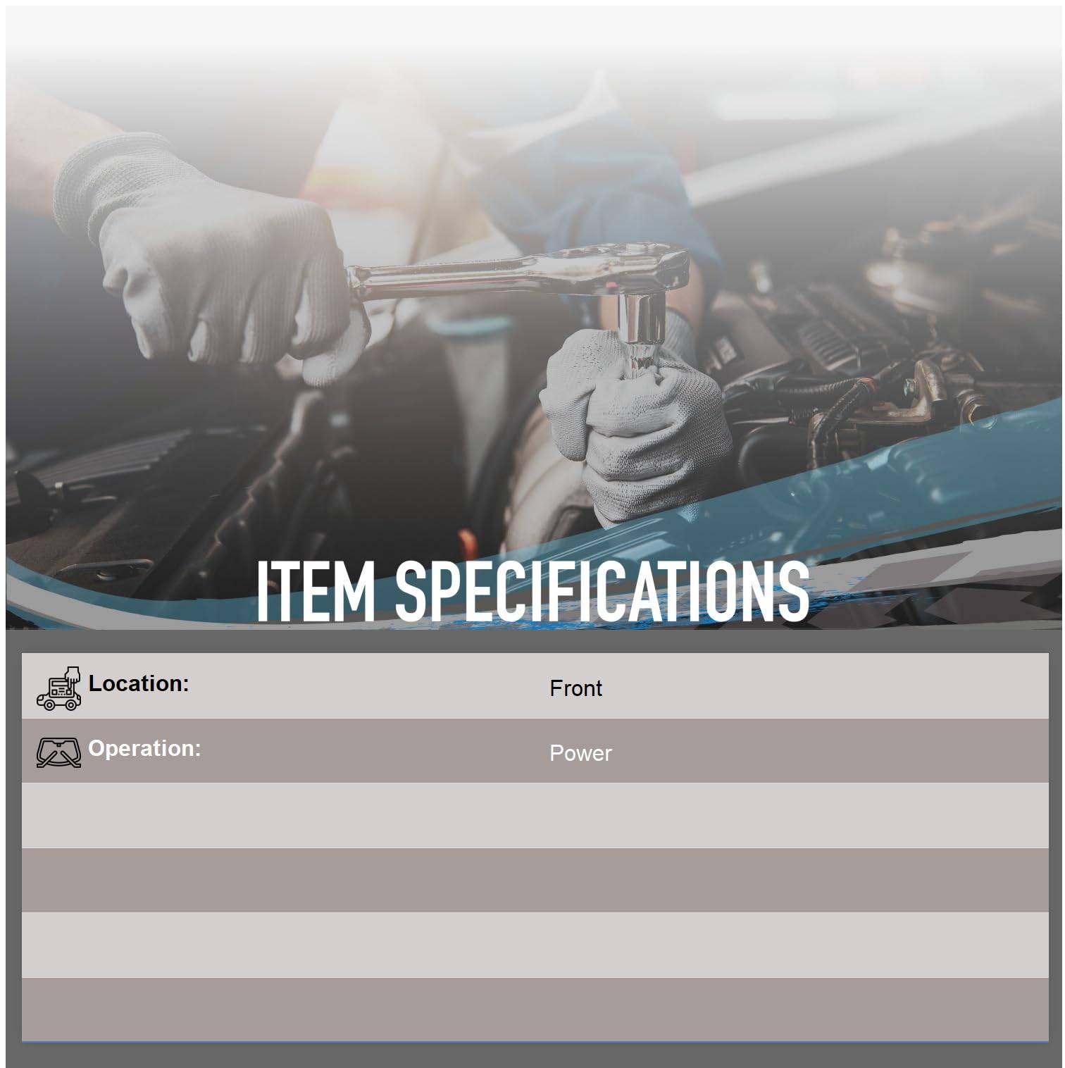 Parts Player New Windshield Wiper Motor Compatible With Dodge Ram 1500 2003-09, Ram 2500 3500 2003-2010, Ram 4500 5500 2008-2010