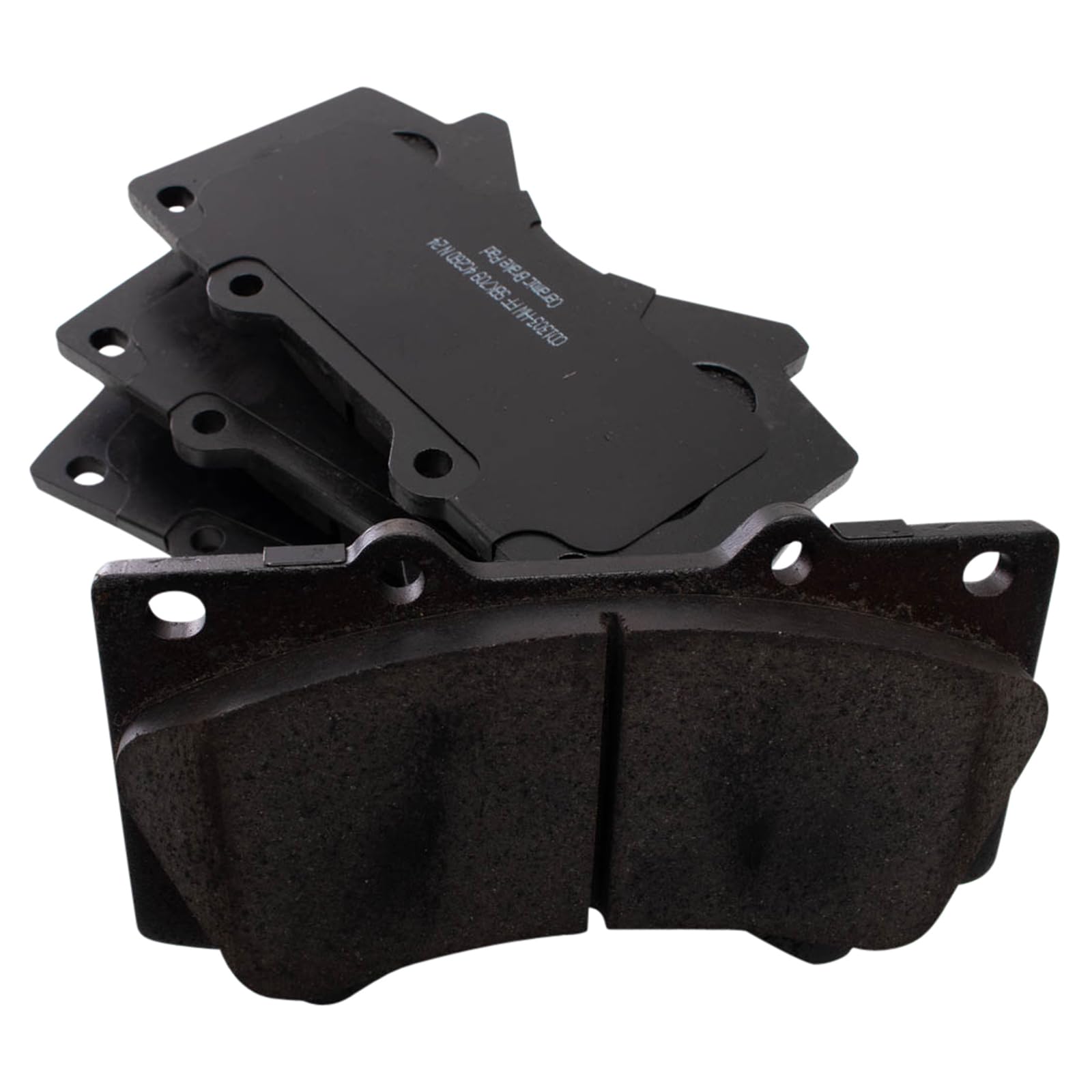 TRQ Front Brake Pads Ceramic Compatible with 2008-2021 Lexus LX570 Toyota Land Cruiser Sequoia 2007-2021 Tundra