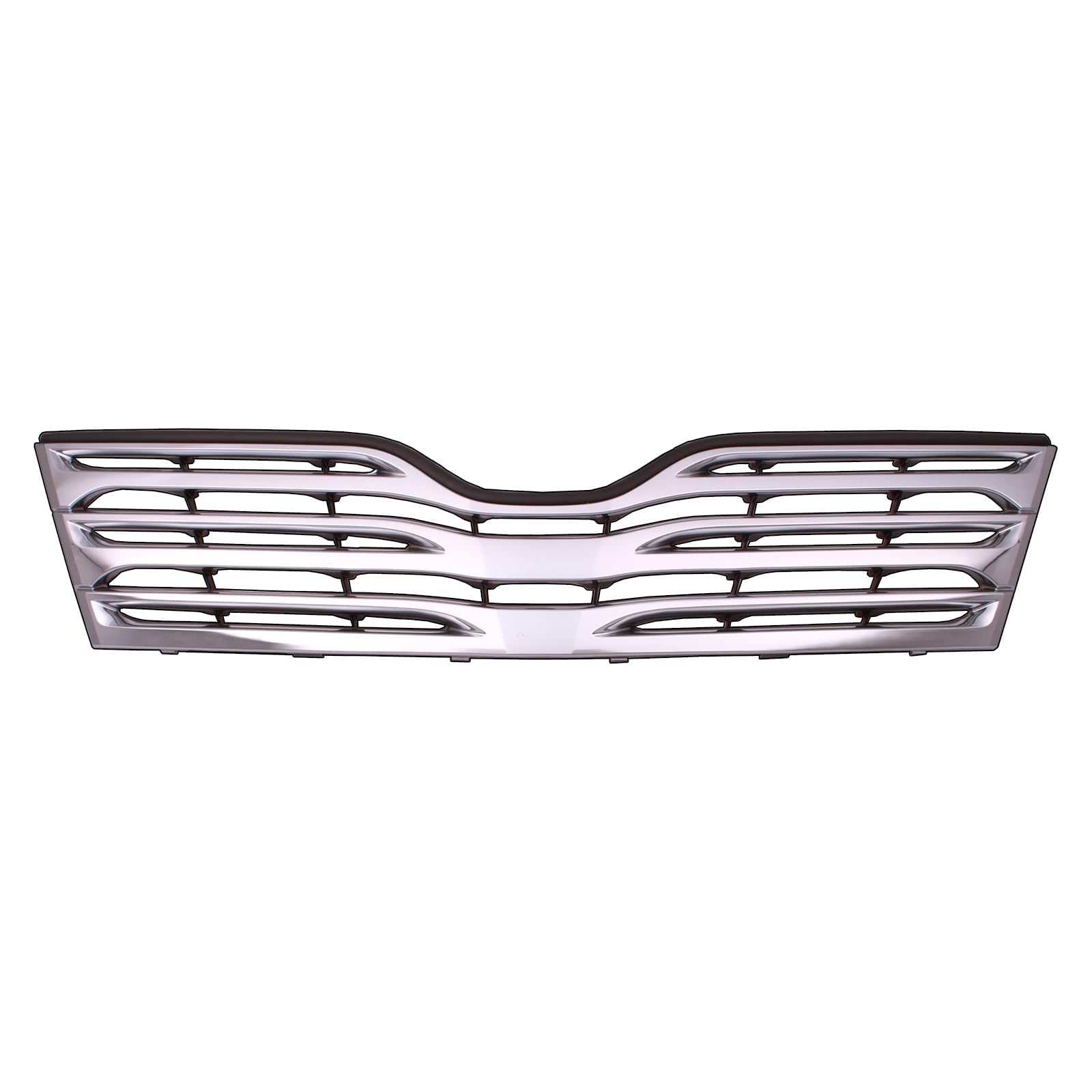 TYG (CAPA QUALITY) Chrome Front Grille Compatible with 2009-2012 Toyota Venza, ABS OEM Replacement Bumper Grill for TO1200321 53