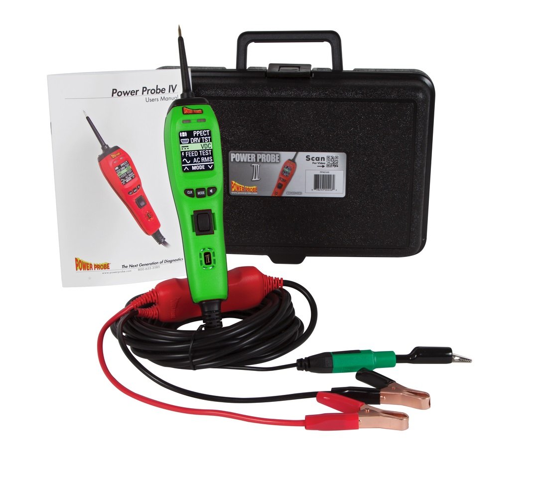 Power Probe IV w/Case & Acc Green PP405AS Car Diagnostic Test Tool Digital Volt